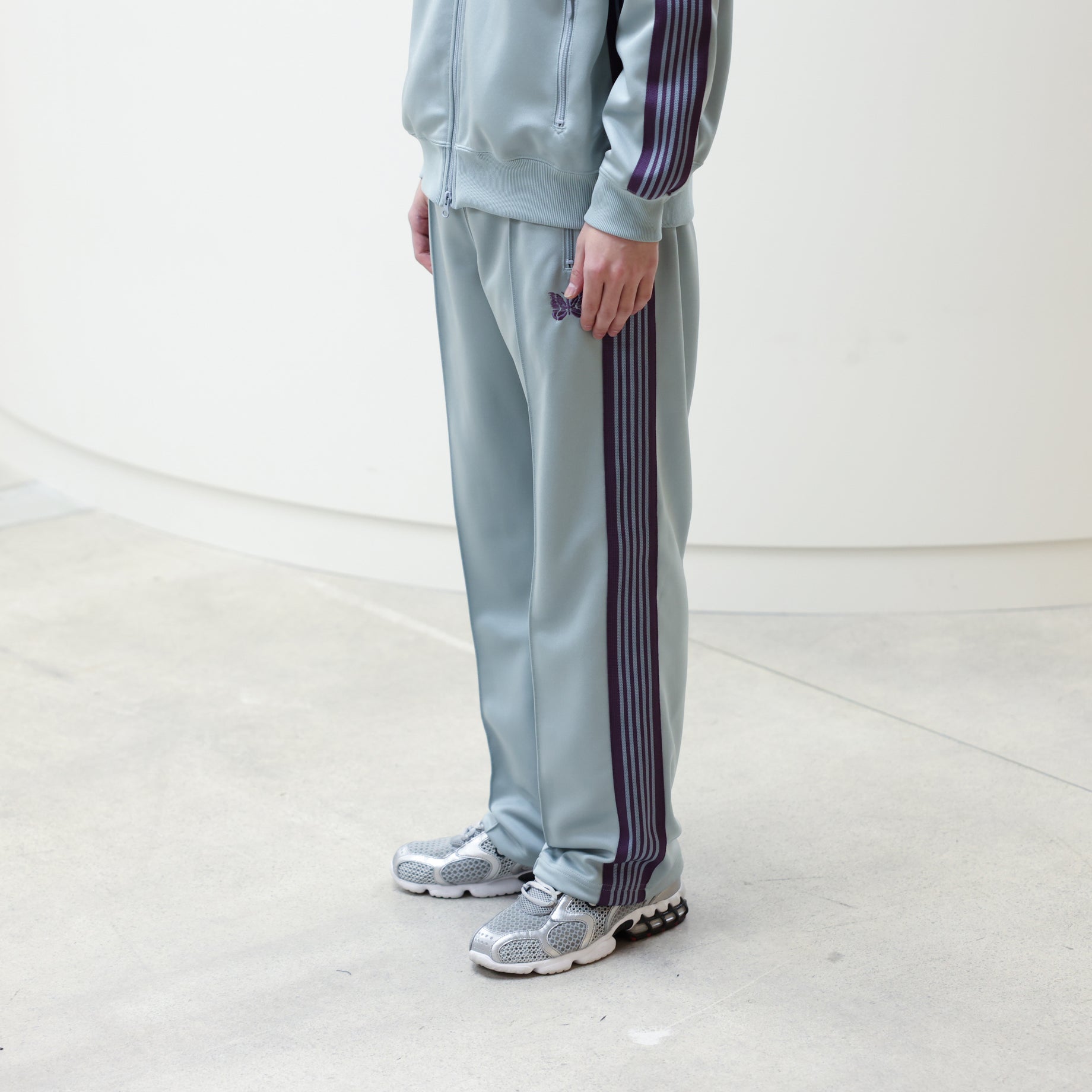 TRACK PANT - POLY SMOOTH（SAX）