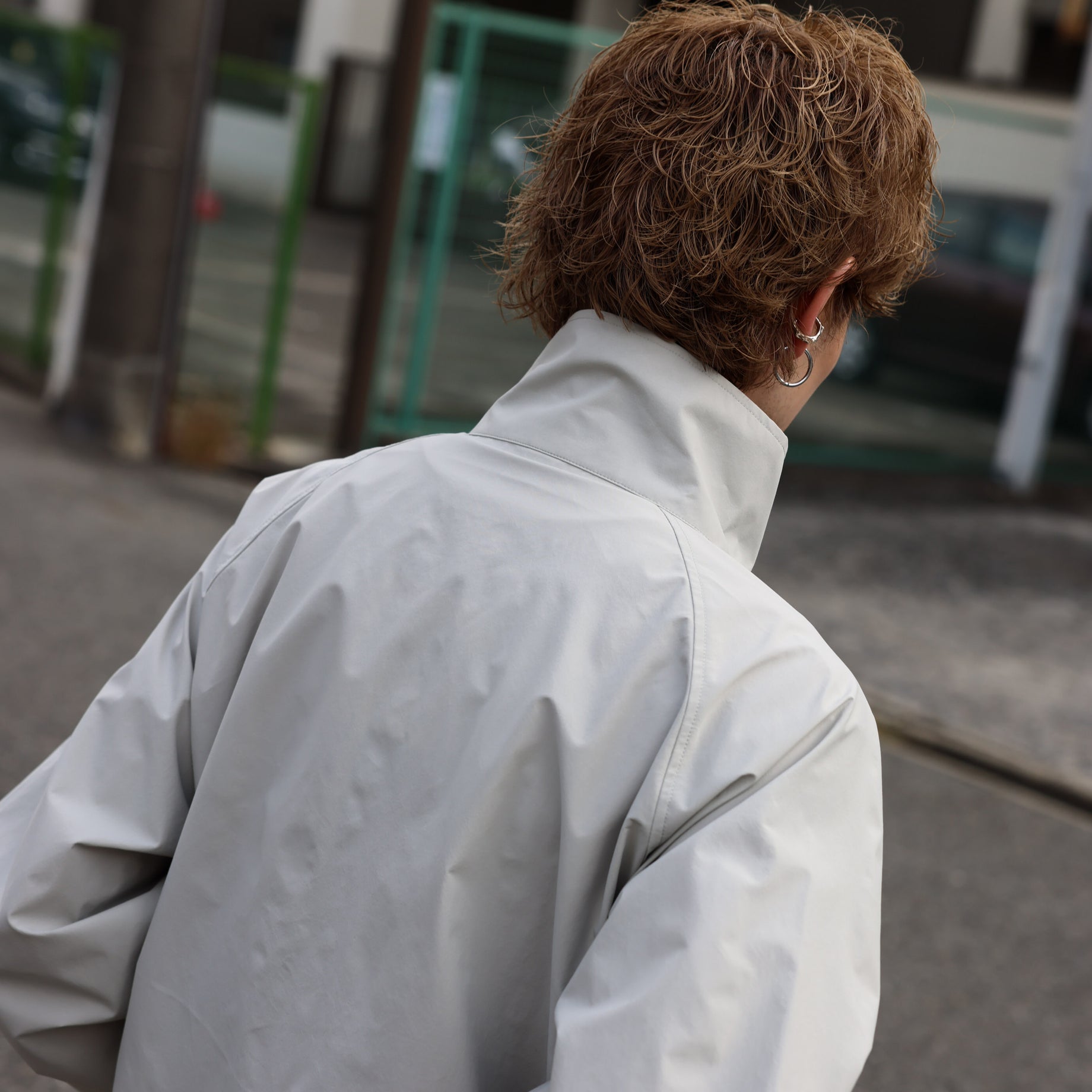 NYLON JACKET（LT.GRAY）