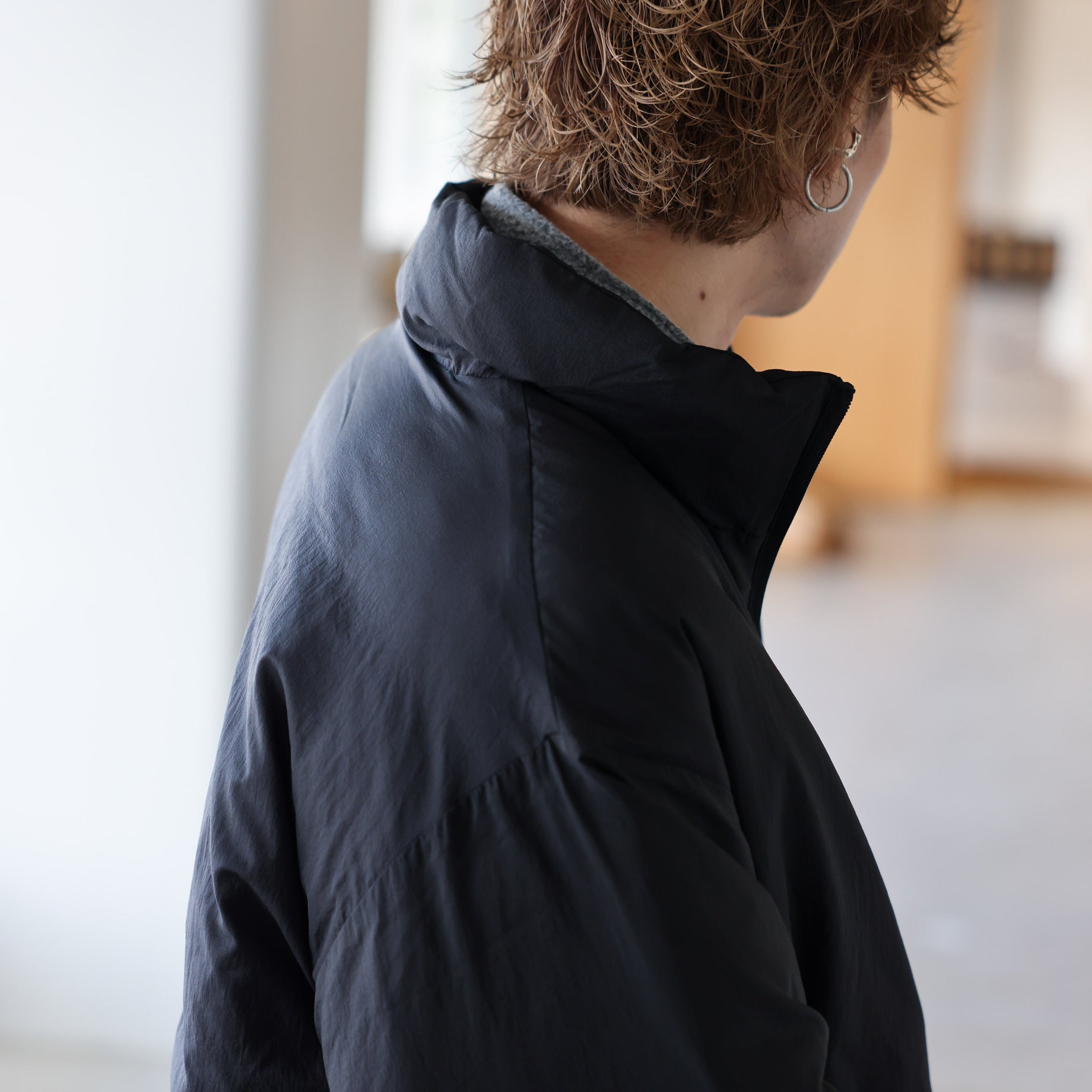 LIGHT DOWN JACKET（BLACK）