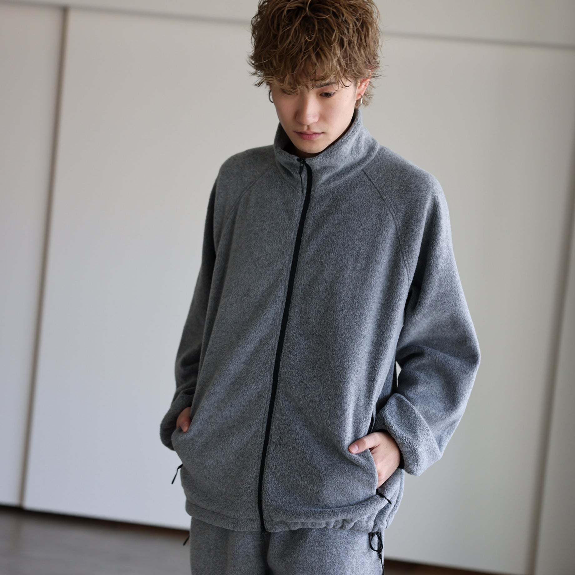 FLEECE JACKET（GRAY）