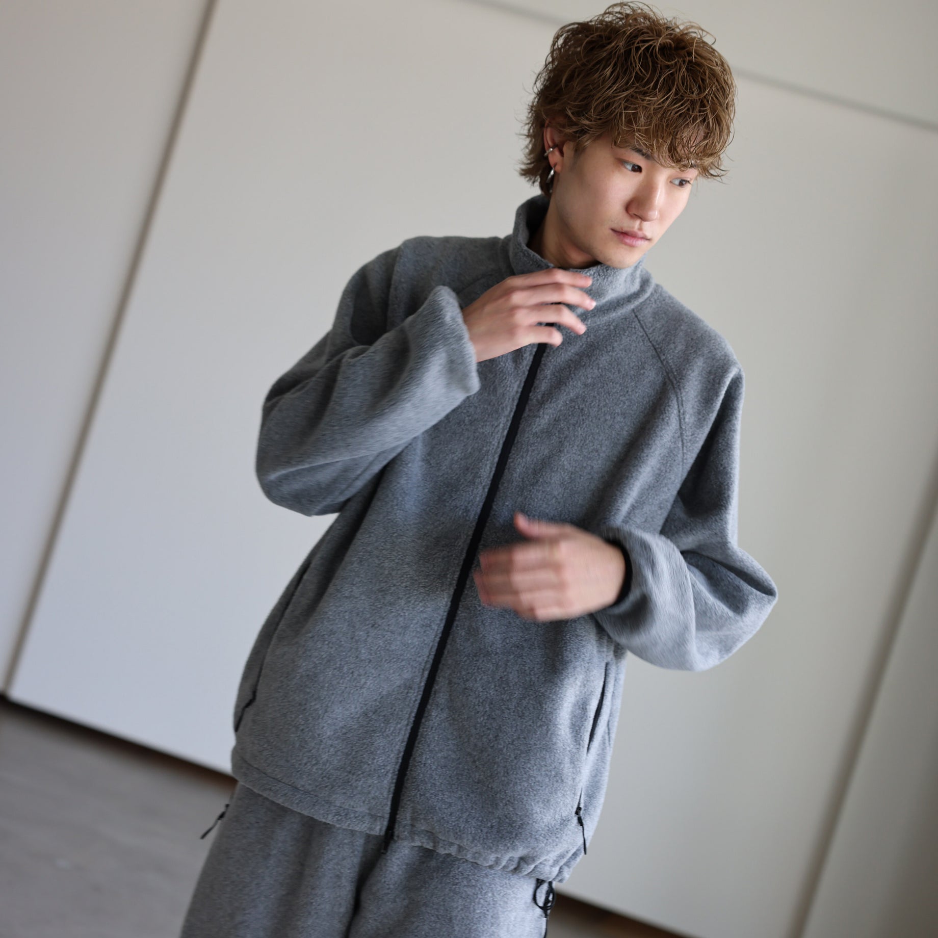 FLEECE JACKET（GRAY）