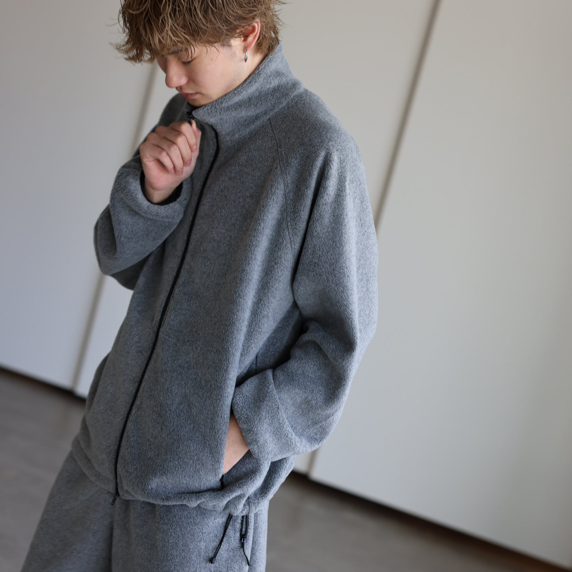 FLEECE JACKET（GRAY）