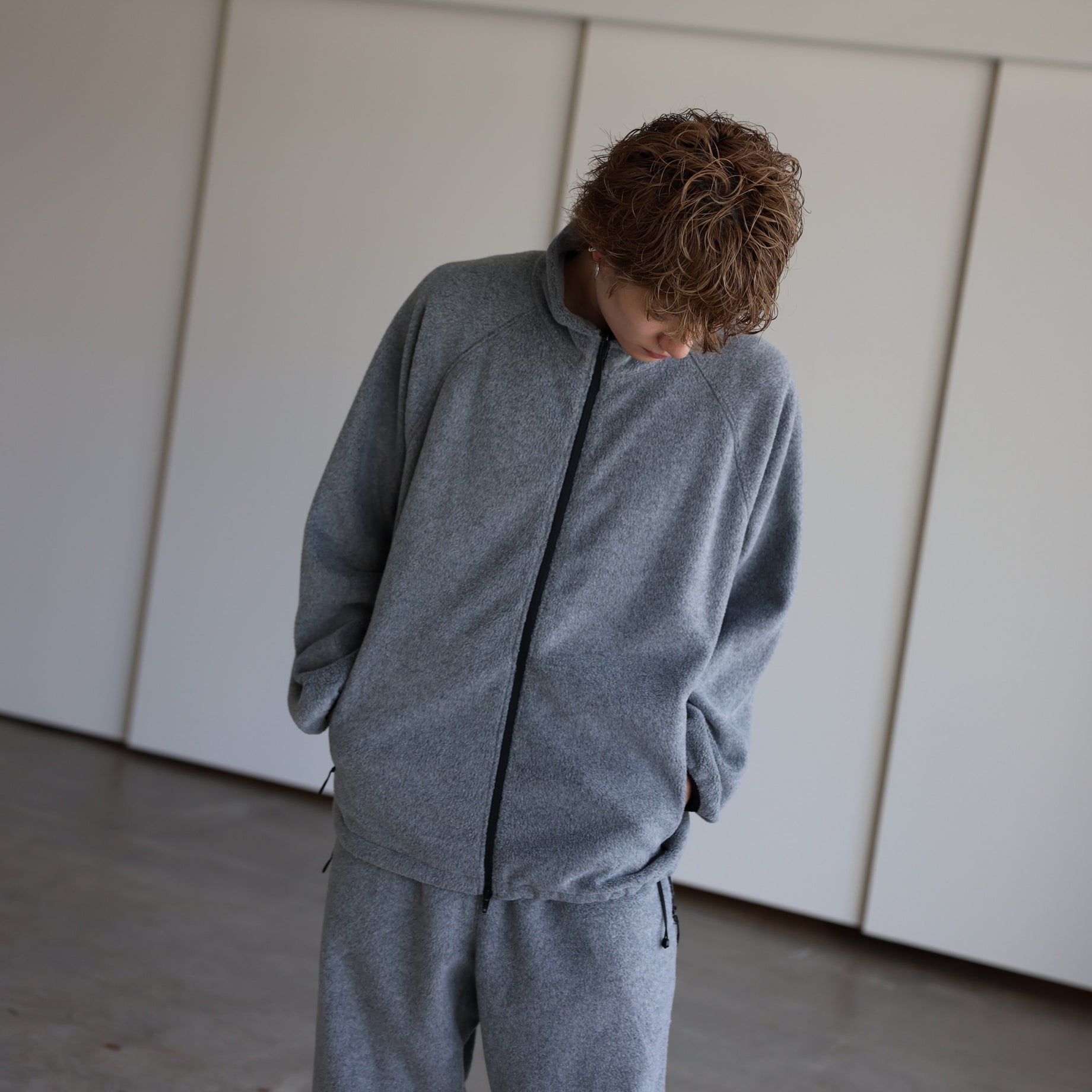 FLEECE JACKET（GRAY）