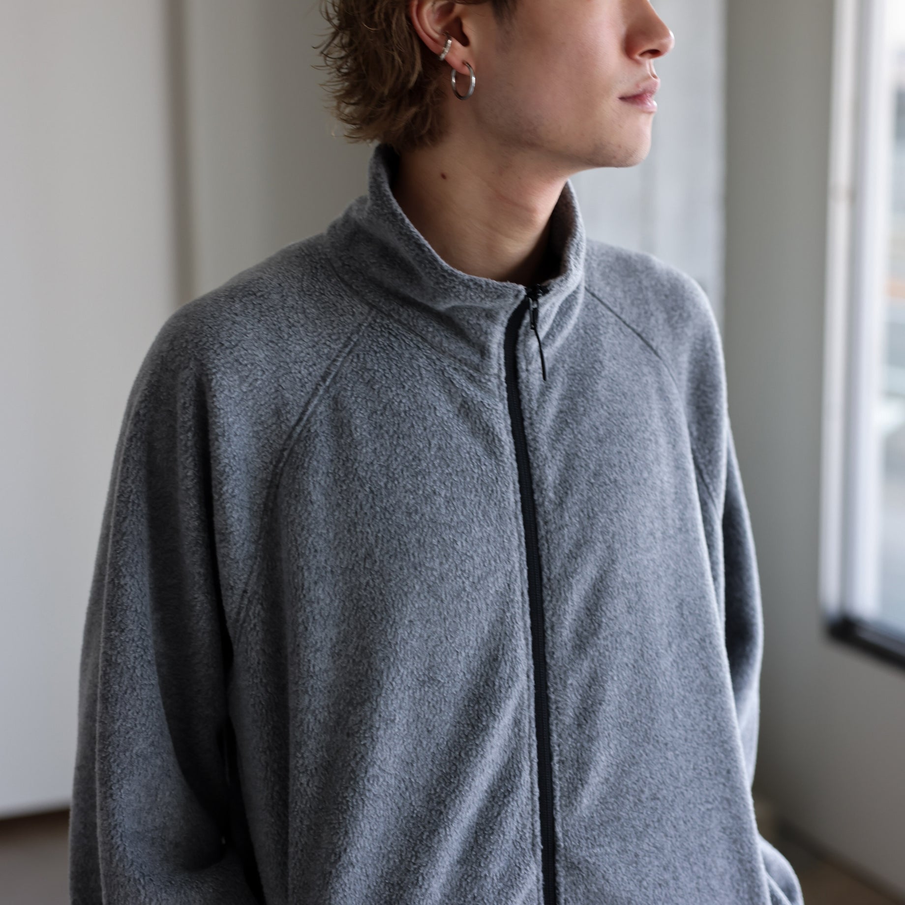 FLEECE JACKET（GRAY）