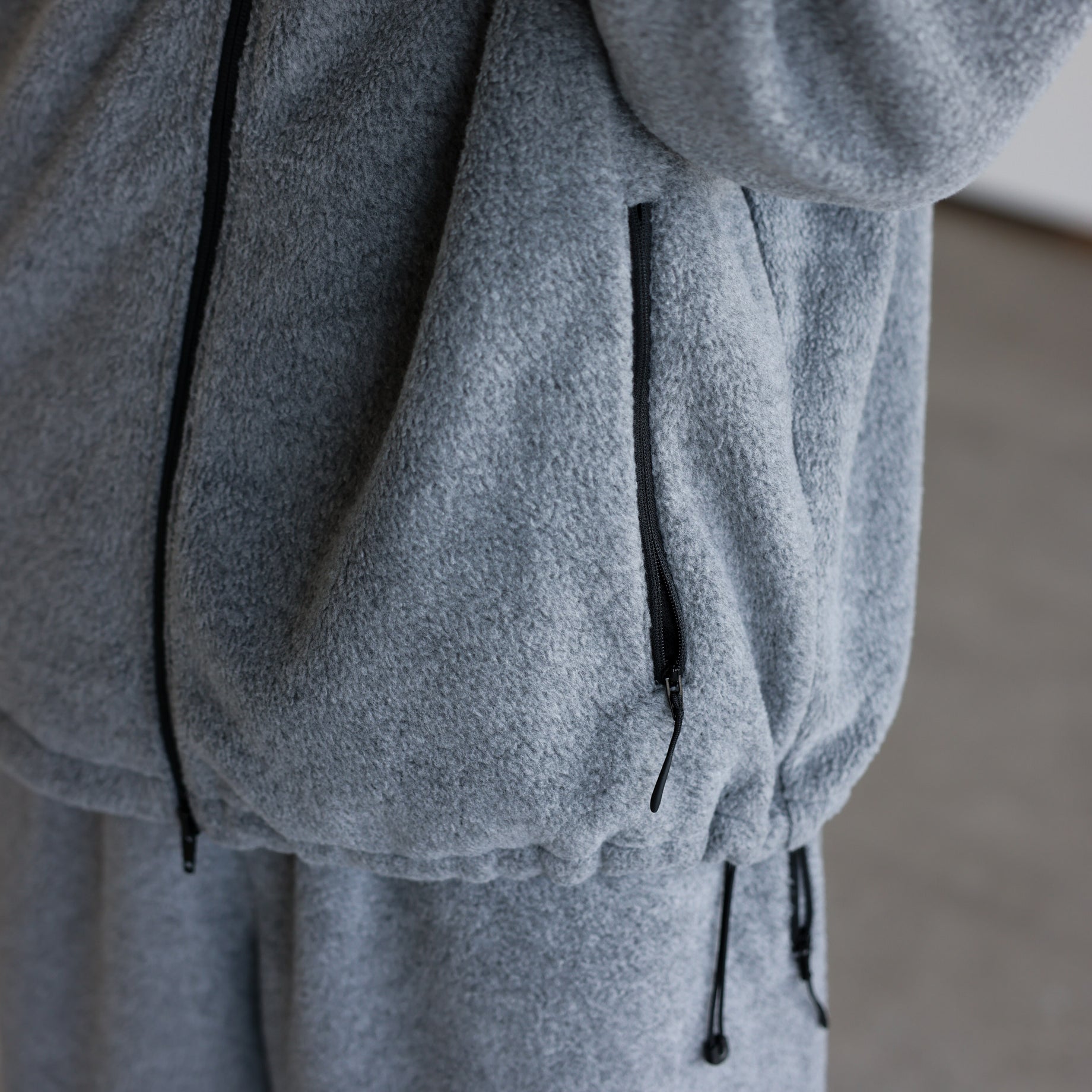 FLEECE JACKET（GRAY）