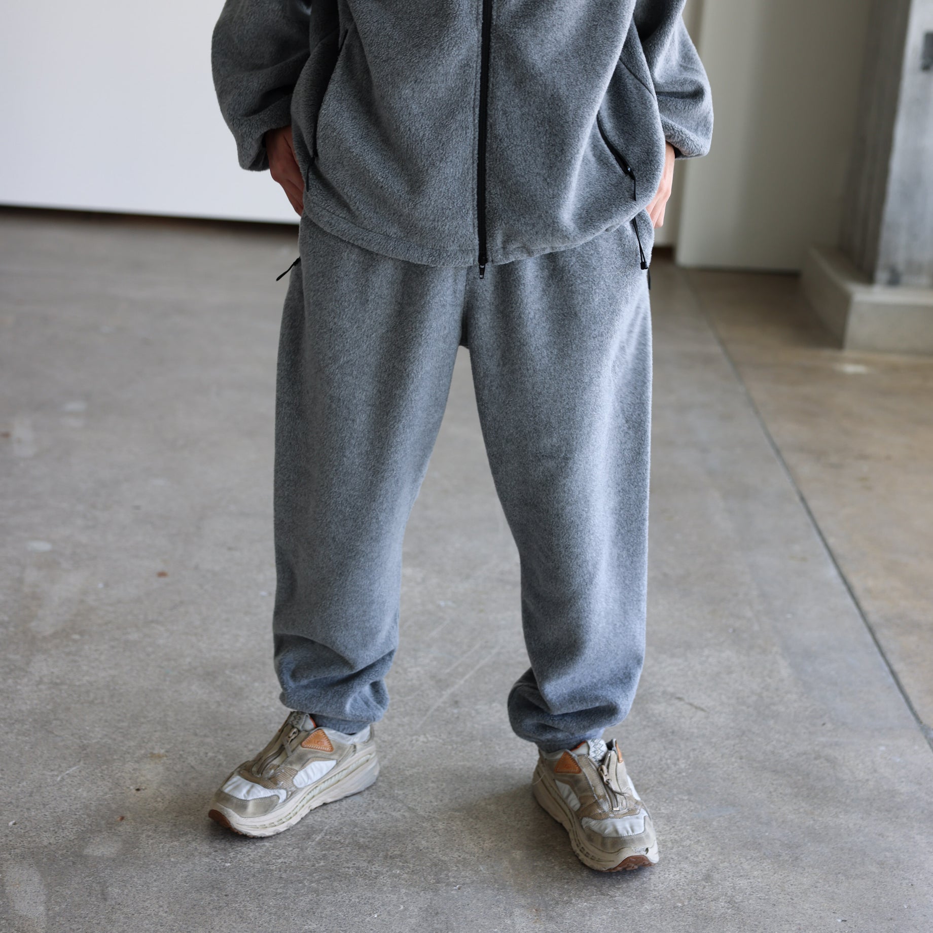 FLEECE PANTS（GRAY）