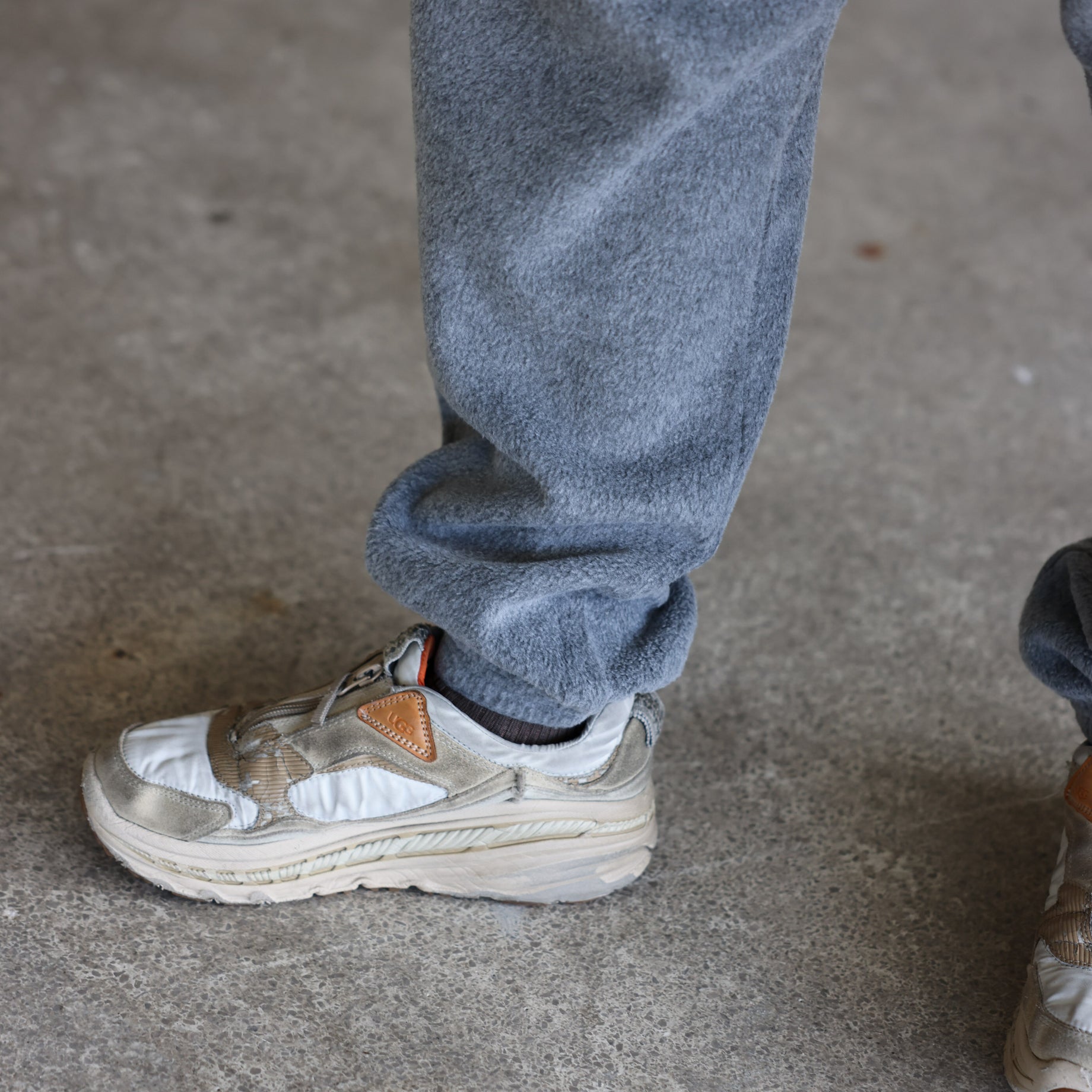 FLEECE PANTS（GRAY）