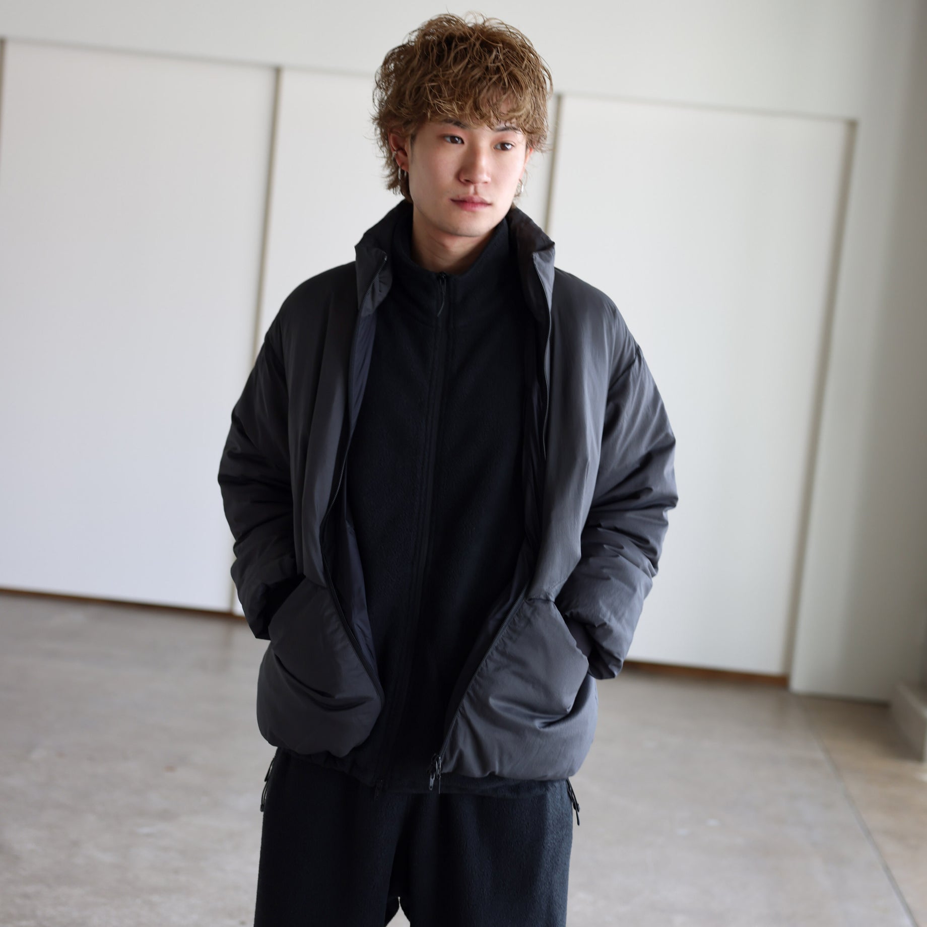 LIGHT DOWN JACKET（D.CHARCOAL）