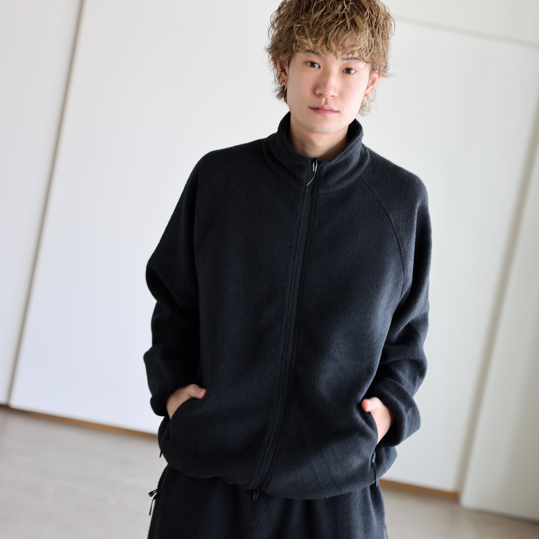 FLEECE JACKET（BLACK）