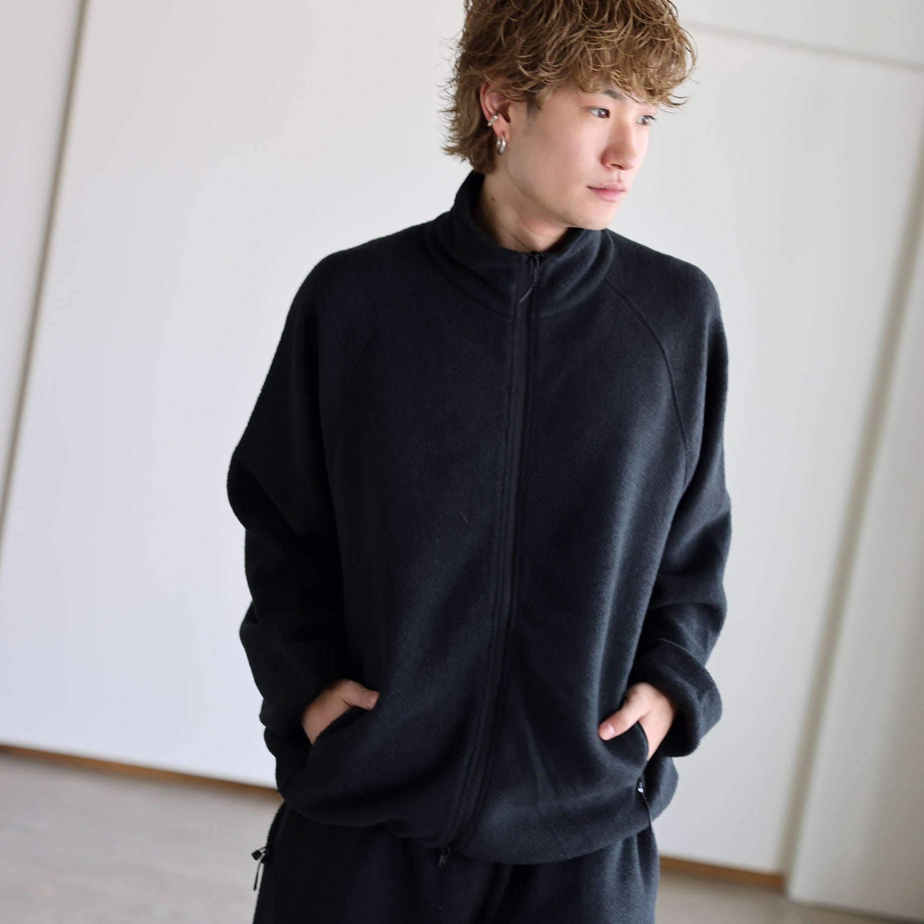FLEECE JACKET（BLACK）
