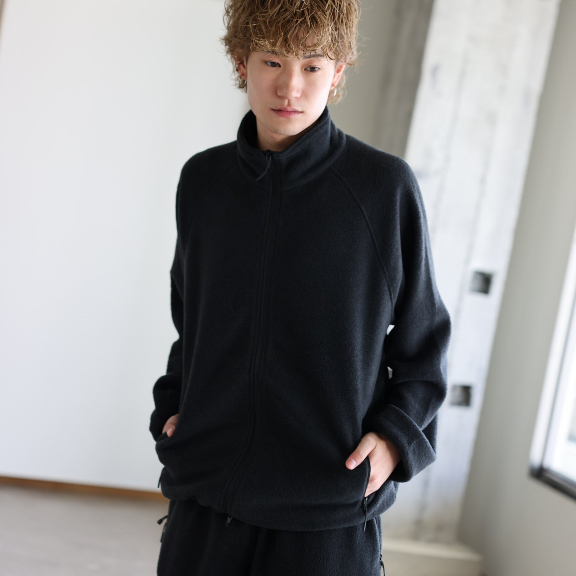 FLEECE JACKET（BLACK）