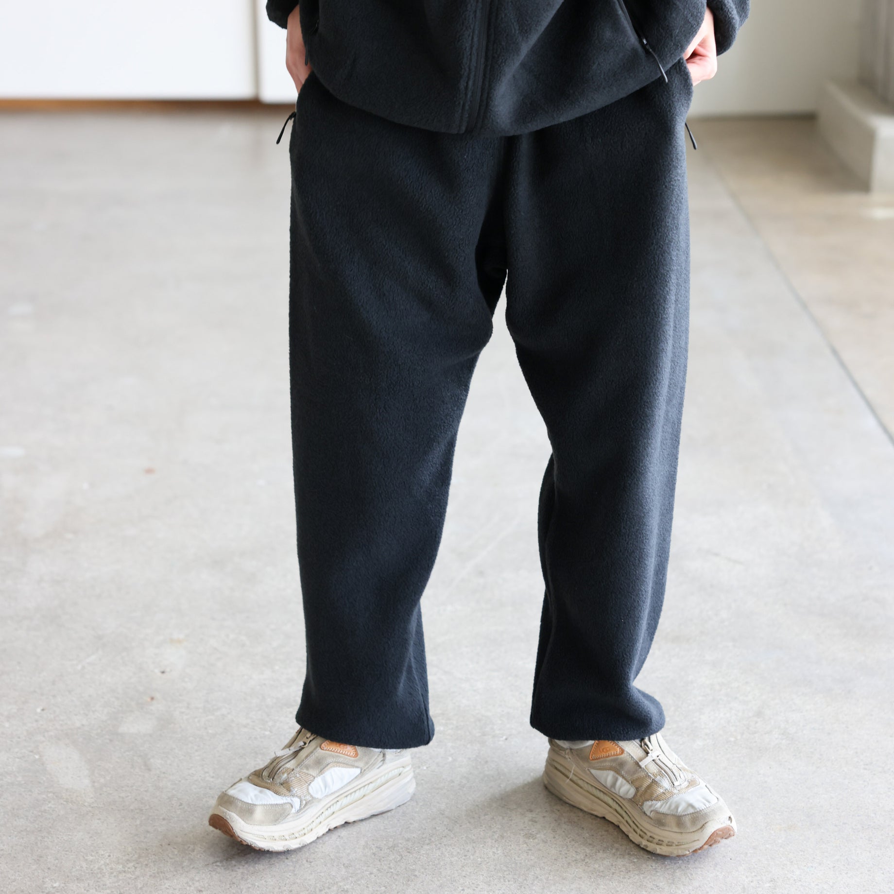 FLEECE PANTS（BLACK）