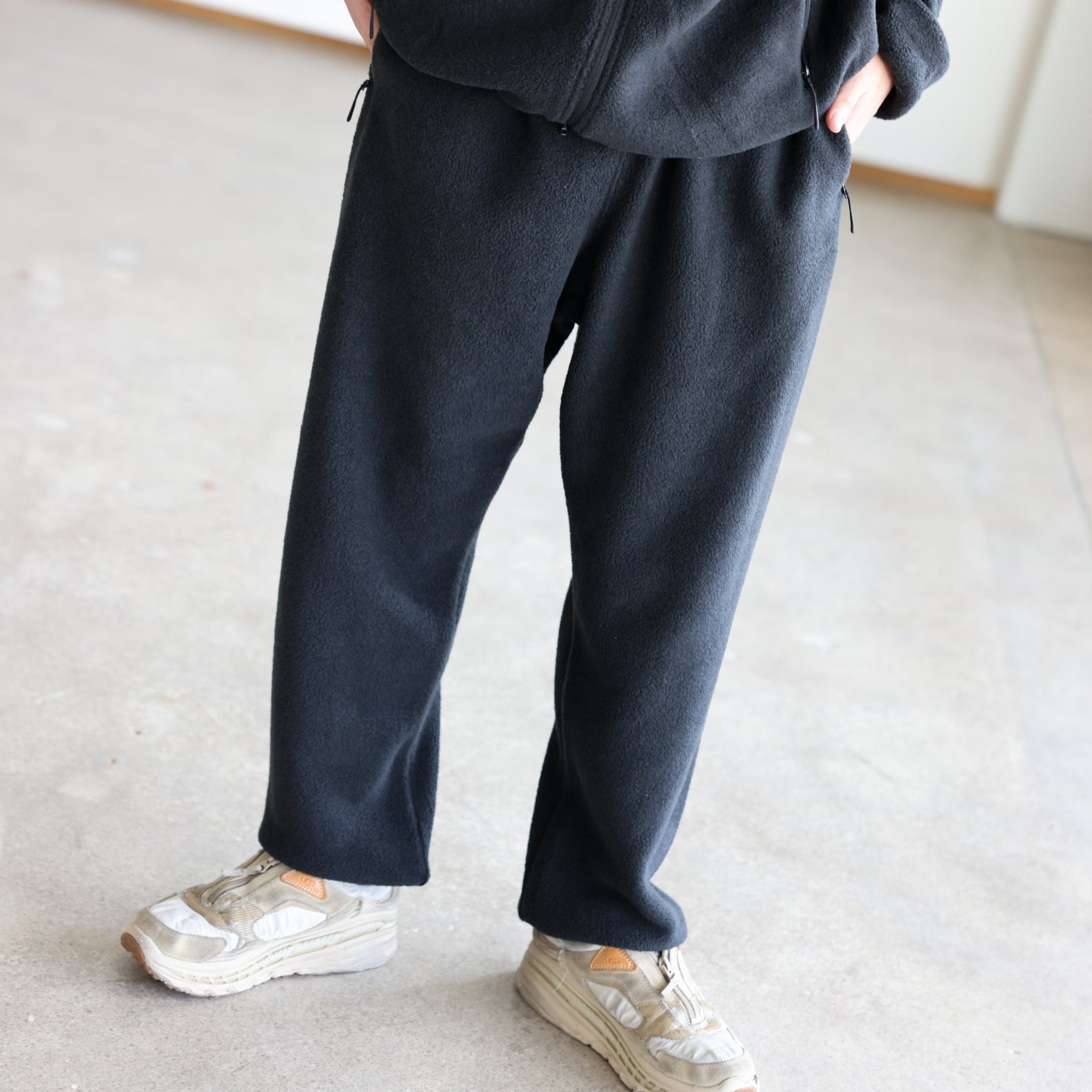 FLEECE PANTS（BLACK）