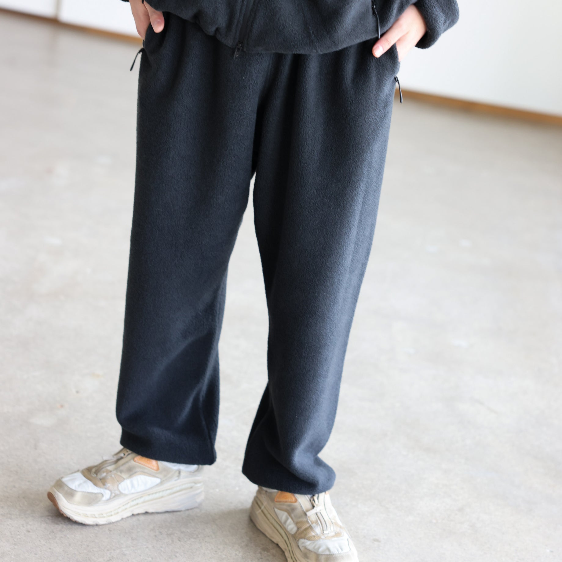 FLEECE PANTS（BLACK）