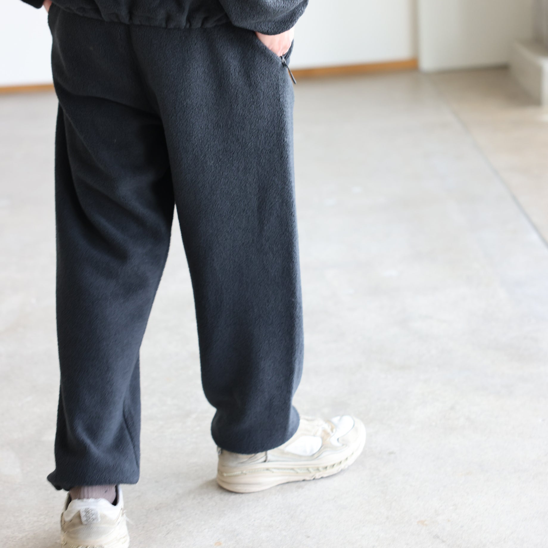 FLEECE PANTS（BLACK）