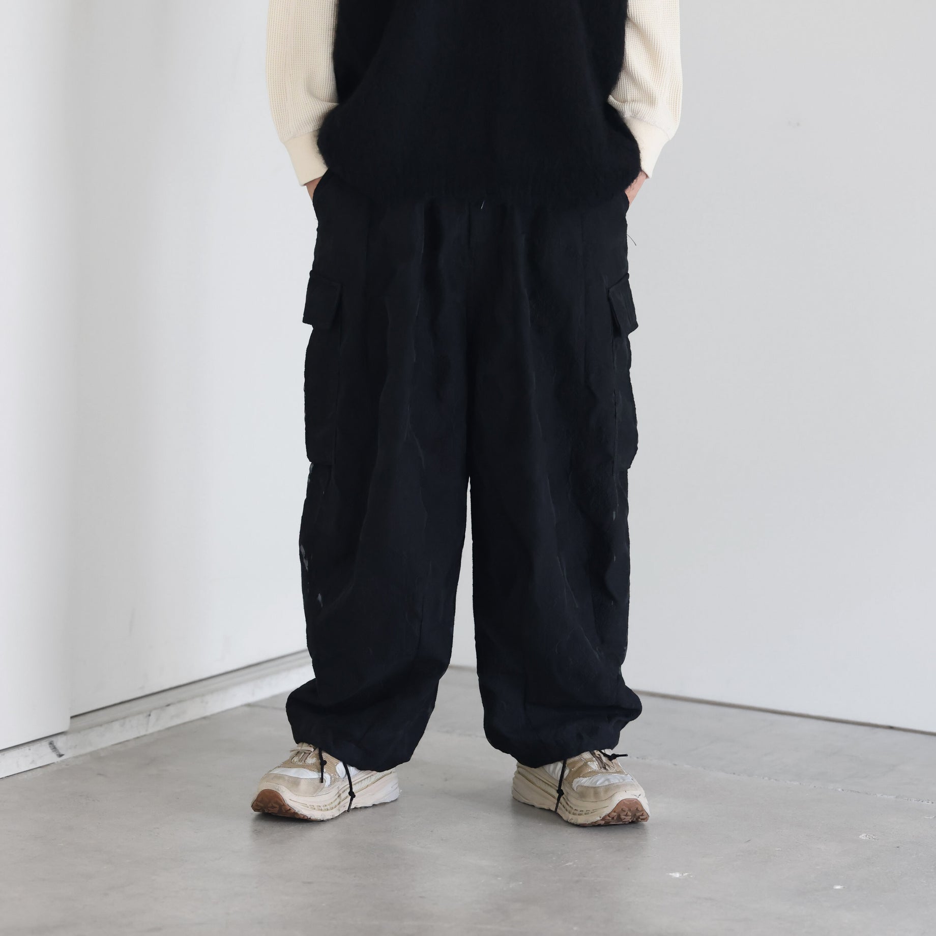 H.D. BDU PANT - VICTORIAN SHEER （BLACK）
