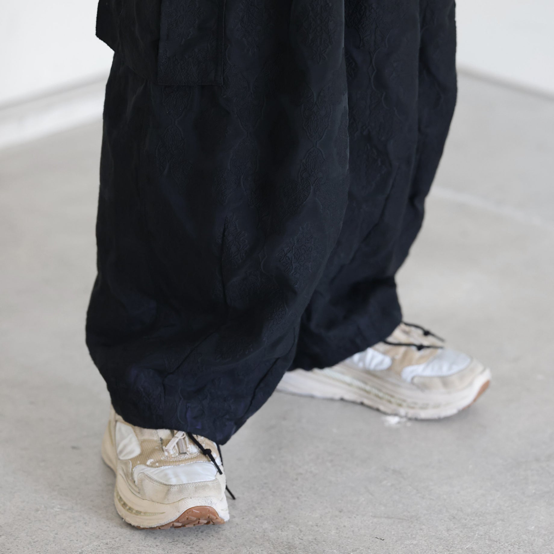 H.D. BDU PANT - VICTORIAN SHEER （BLACK）