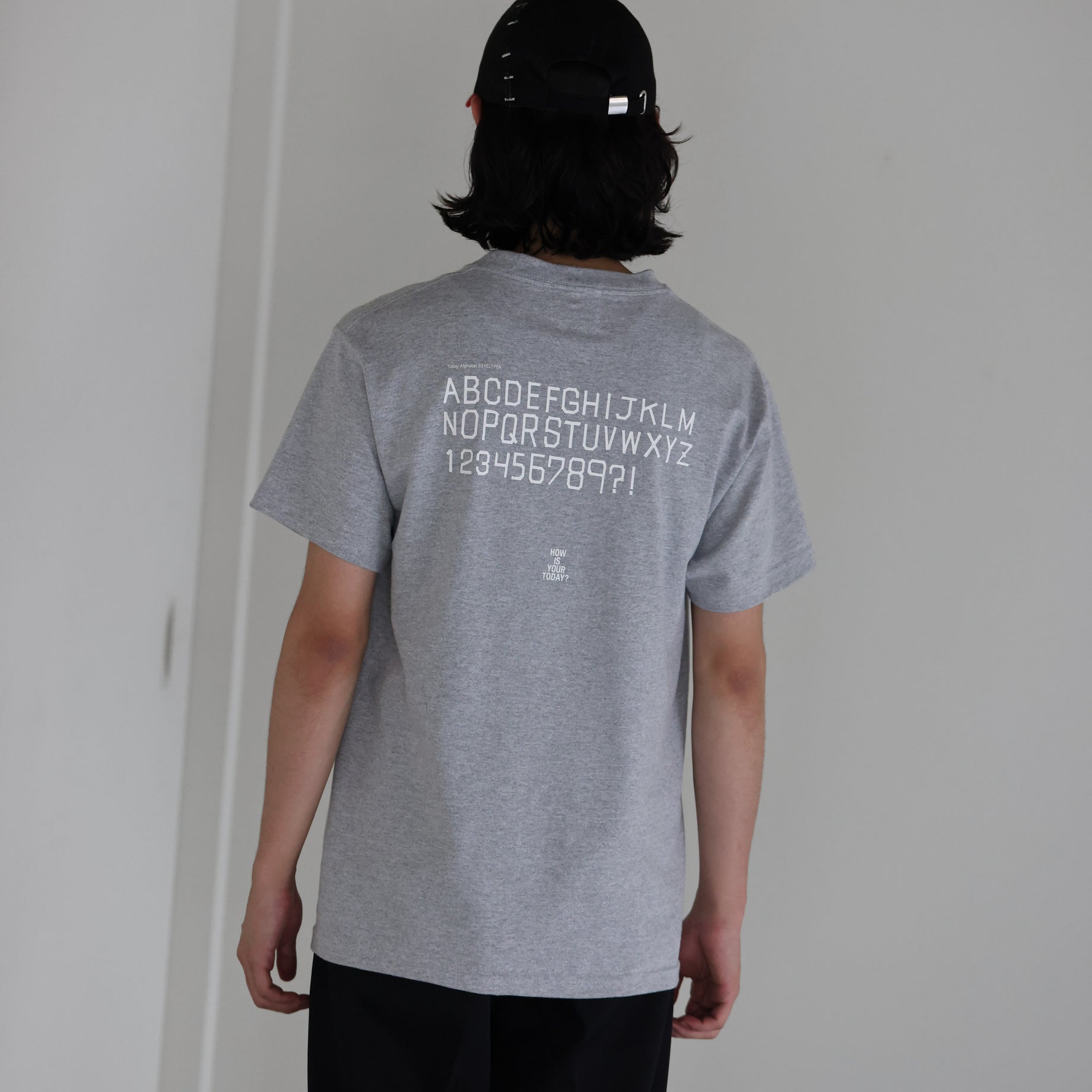 “TOMORROW” SS TEE（GRAY）