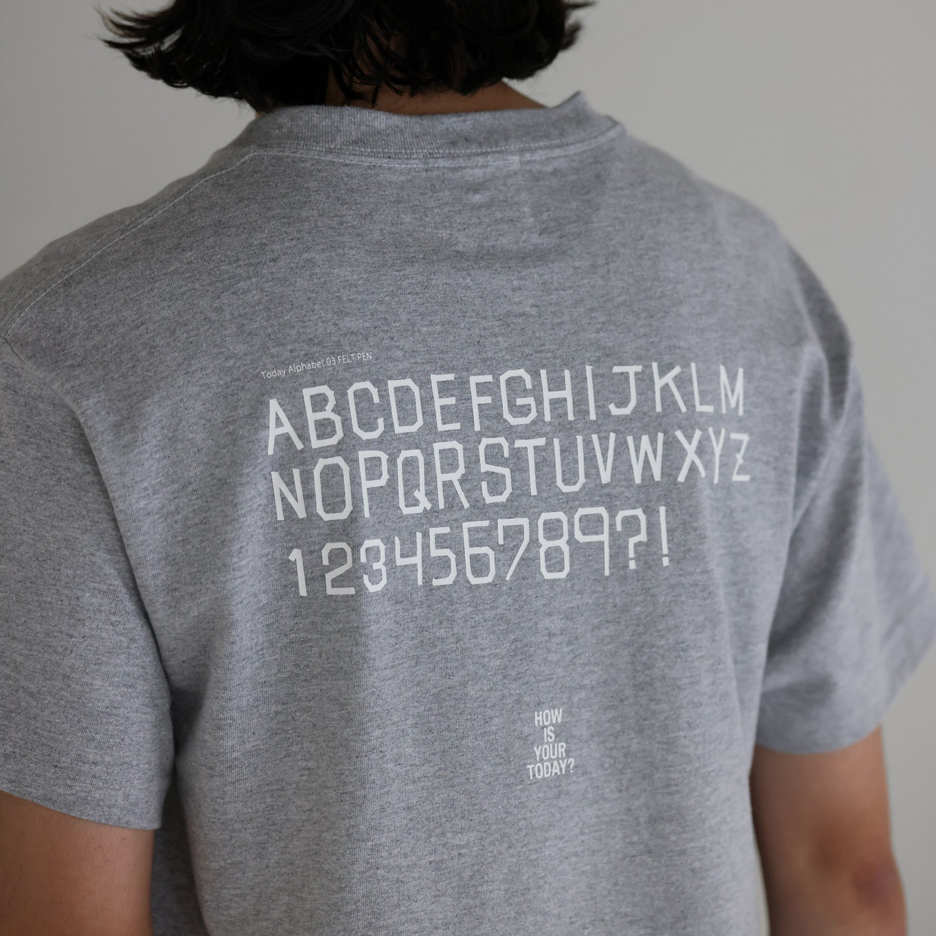 “TOMORROW” SS TEE（GRAY）