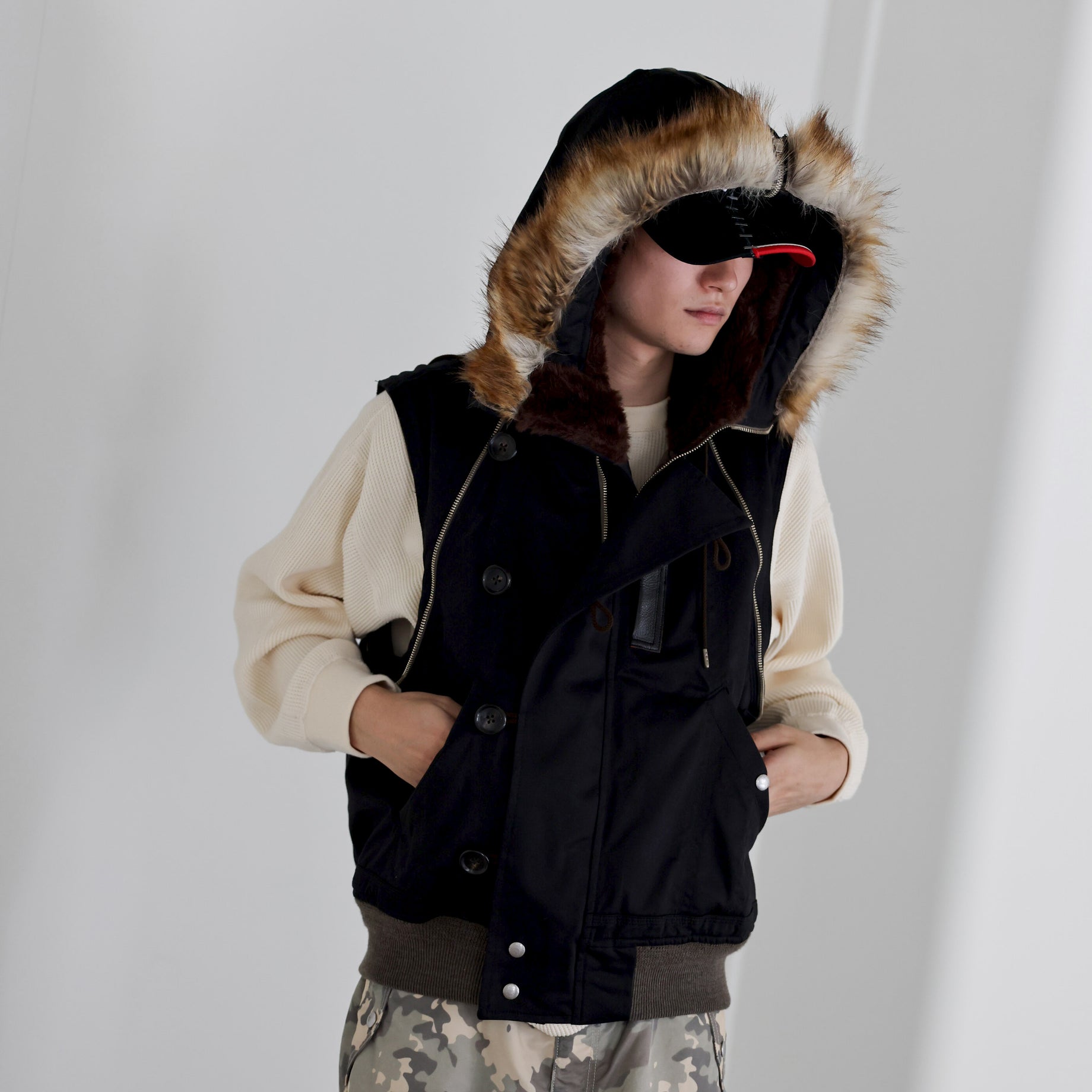 N-2 JACKET（BLACK）