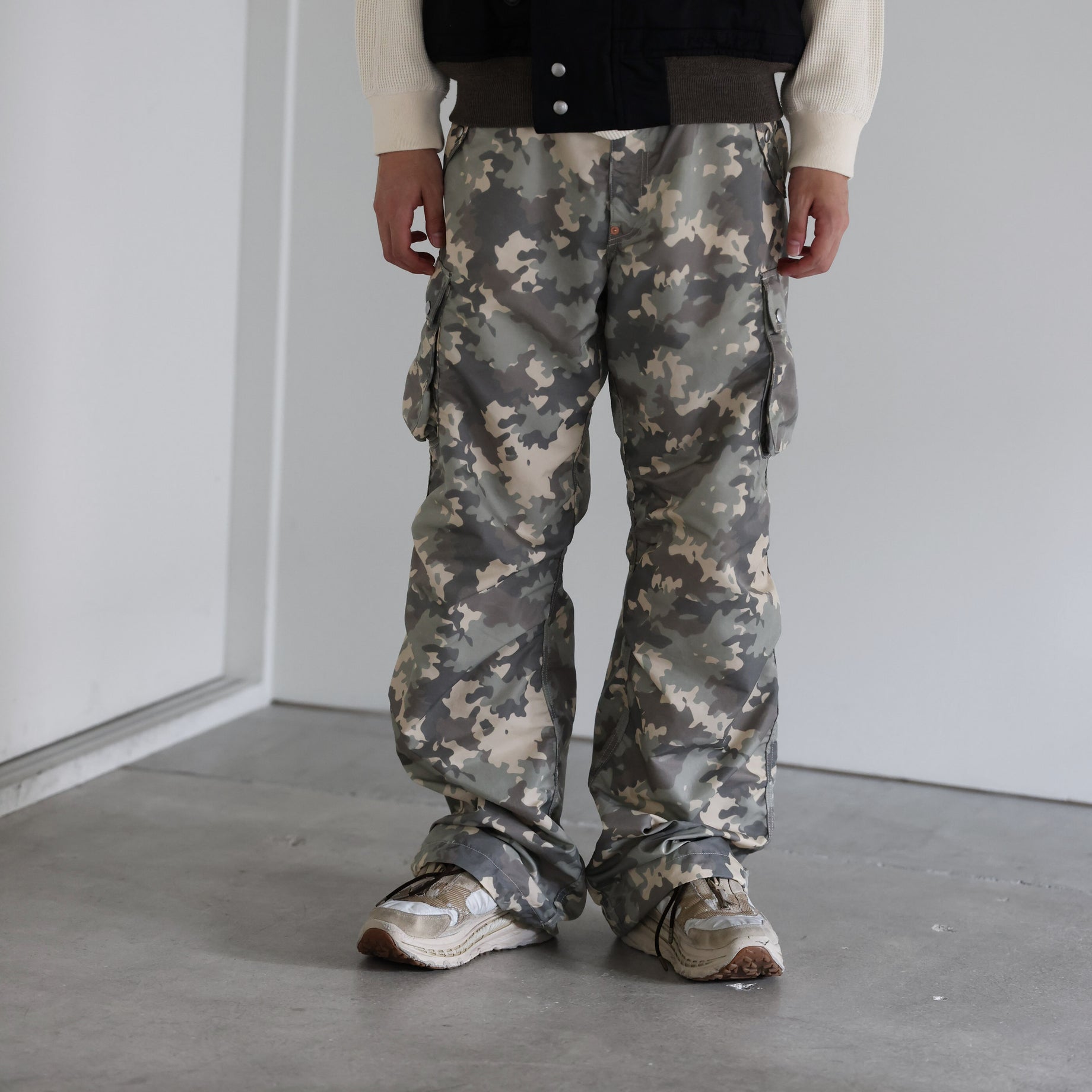 NYLON CARGO PANTS（CAMO）