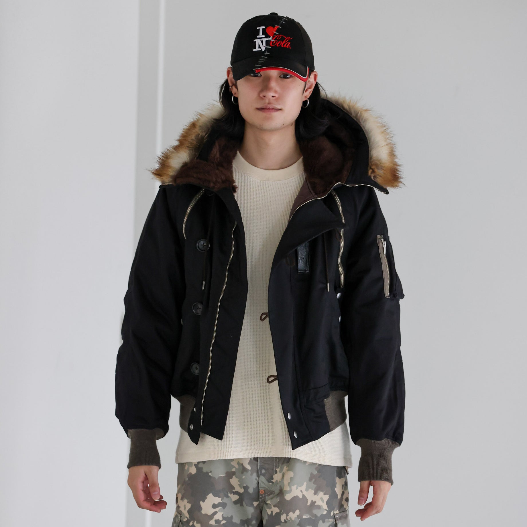 N-2 JACKET（BLACK）