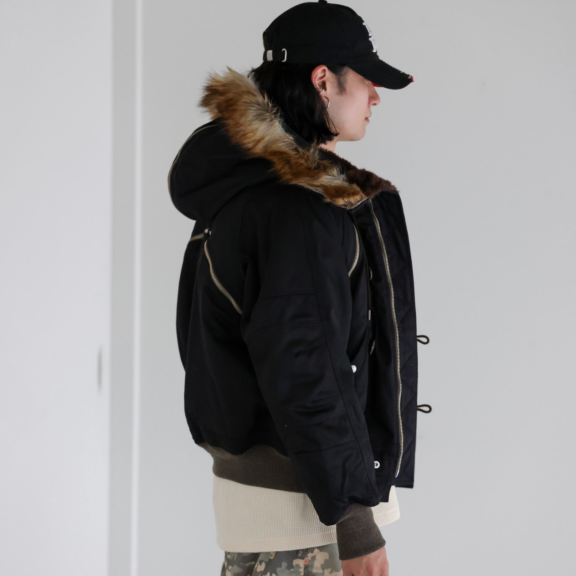 N-2 JACKET（BLACK）