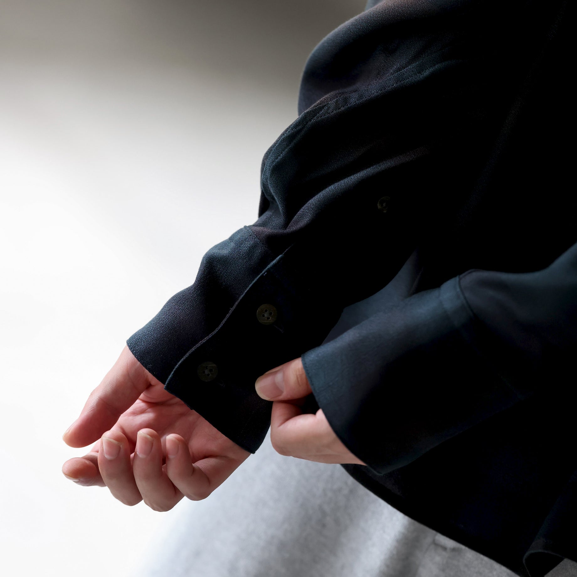 PLAID SKIPPER SHIRTS（DEEP GREEN）