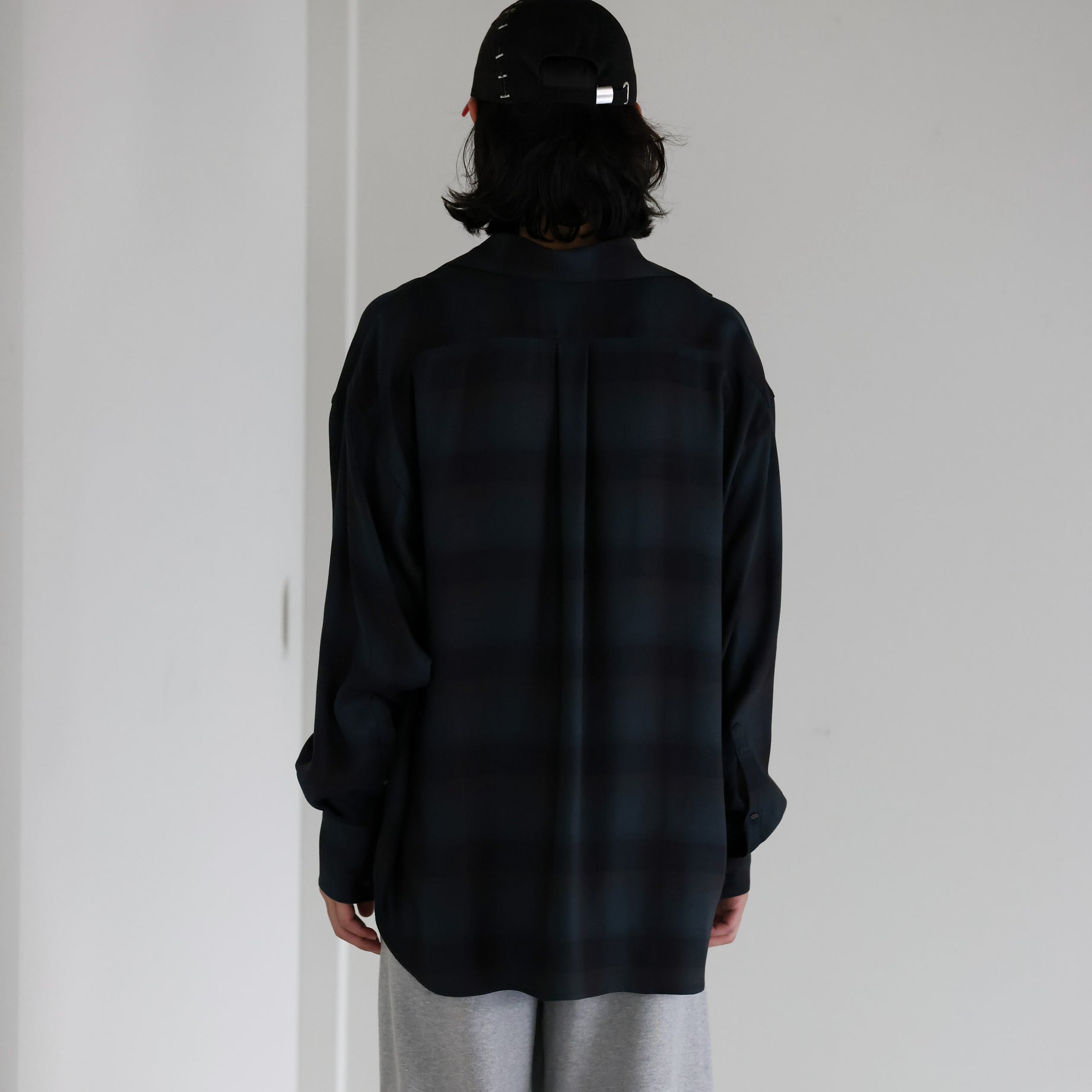 PLAID SKIPPER SHIRTS（DEEP GREEN）