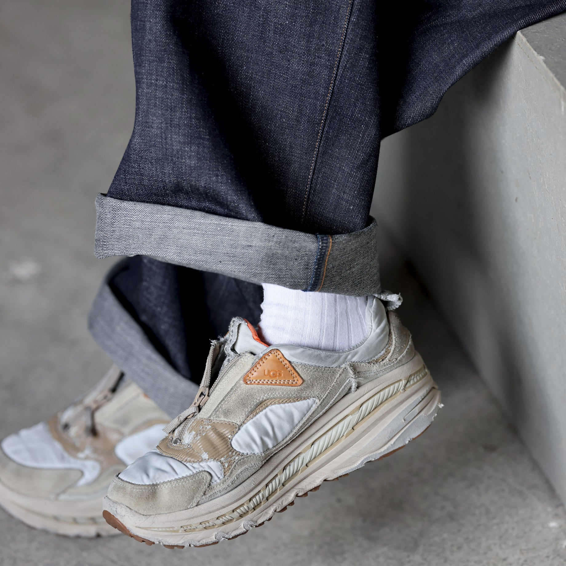 MODERN DENIM PANTS WIDE CUT（RIGID INDIGO）