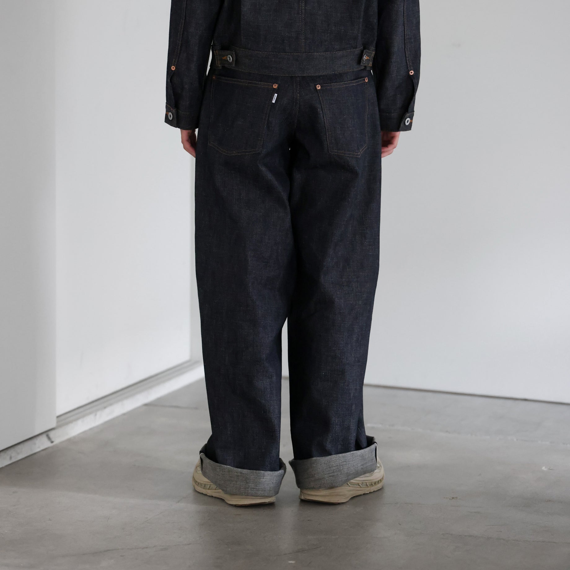 MODERN DENIM PANTS WIDE CUT（RIGID INDIGO）