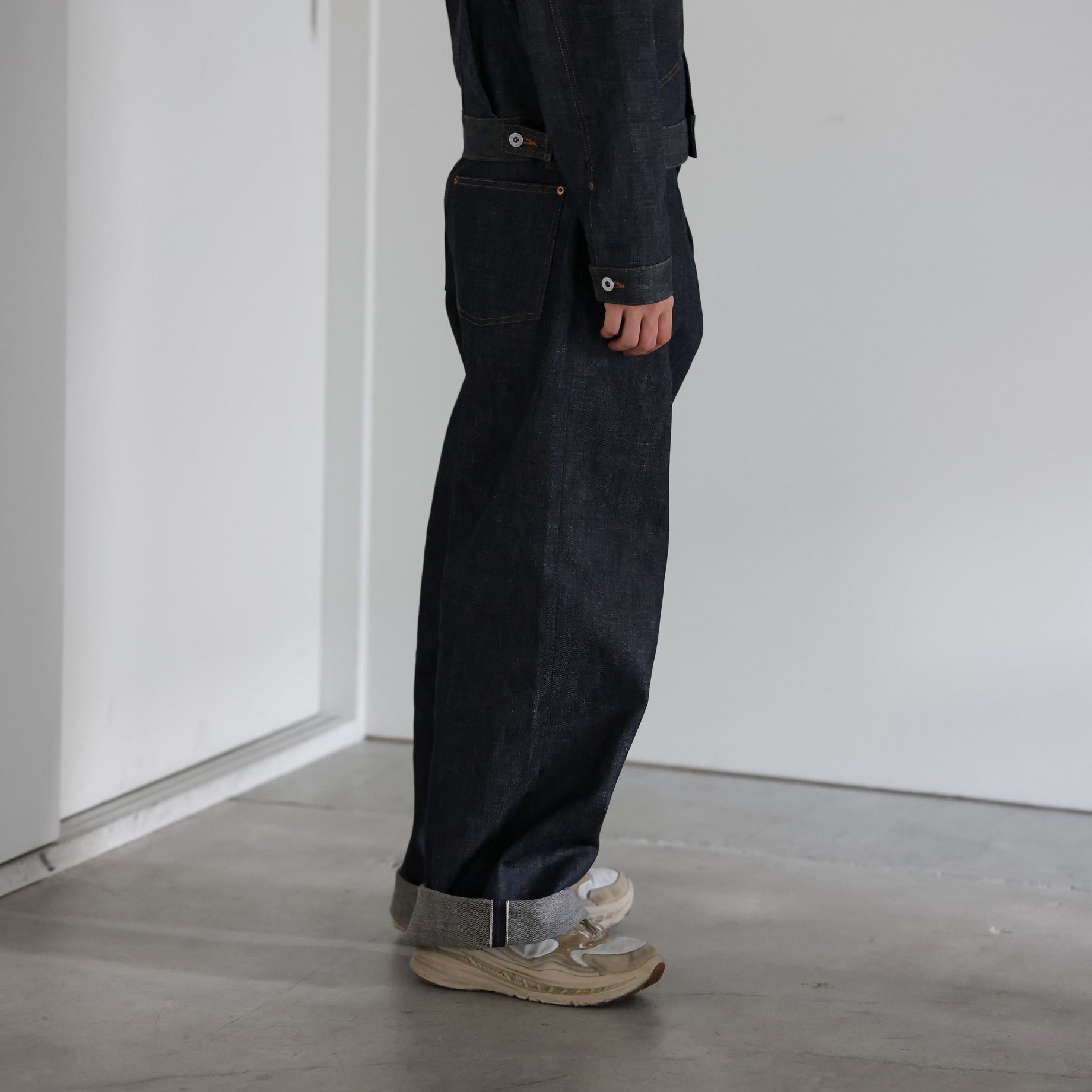 MODERN DENIM PANTS WIDE CUT（RIGID INDIGO）