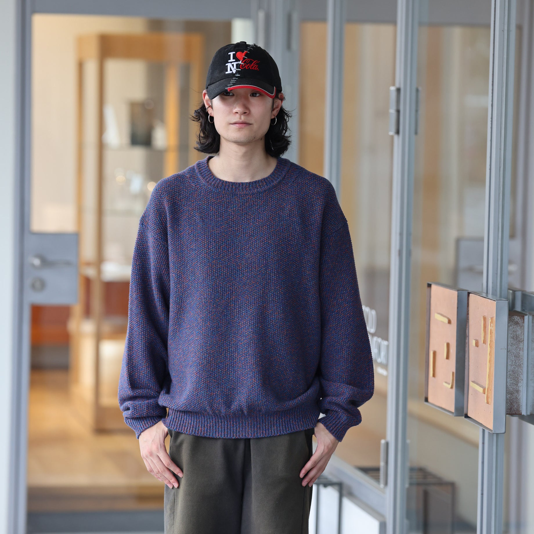 WOOL KANOKO P/O （BLUE）