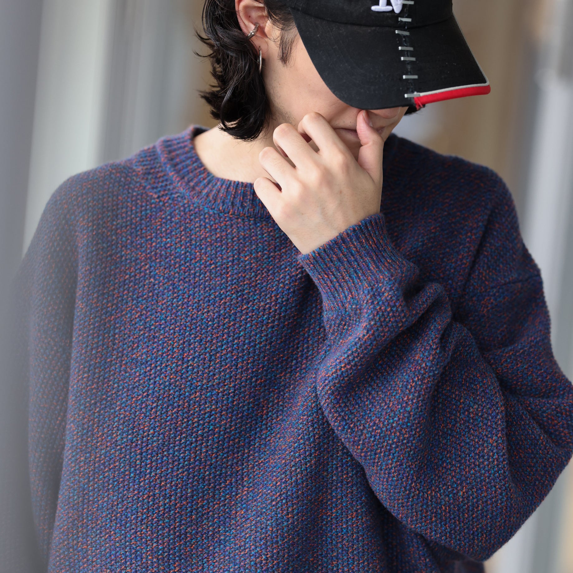 WOOL KANOKO P/O （BLUE）