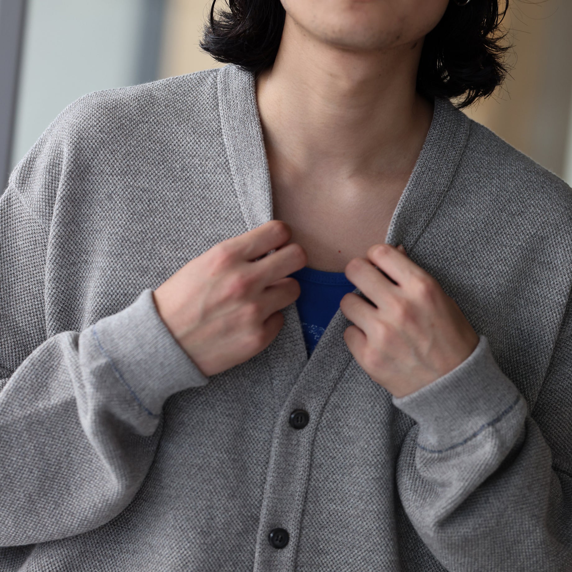 CO/WO MOSS STITCH CD （GRAY）