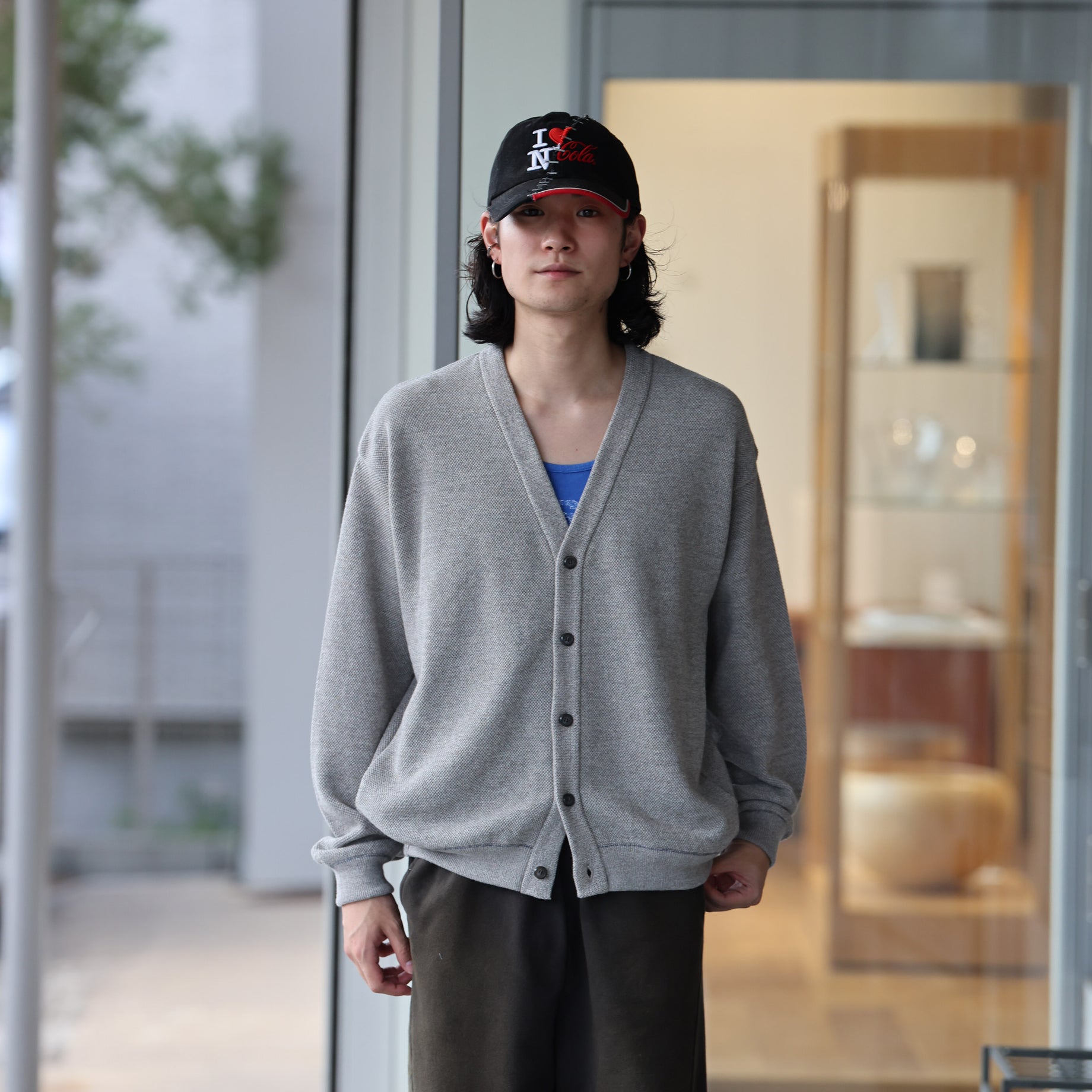 CO/WO MOSS STITCH CD （GRAY）