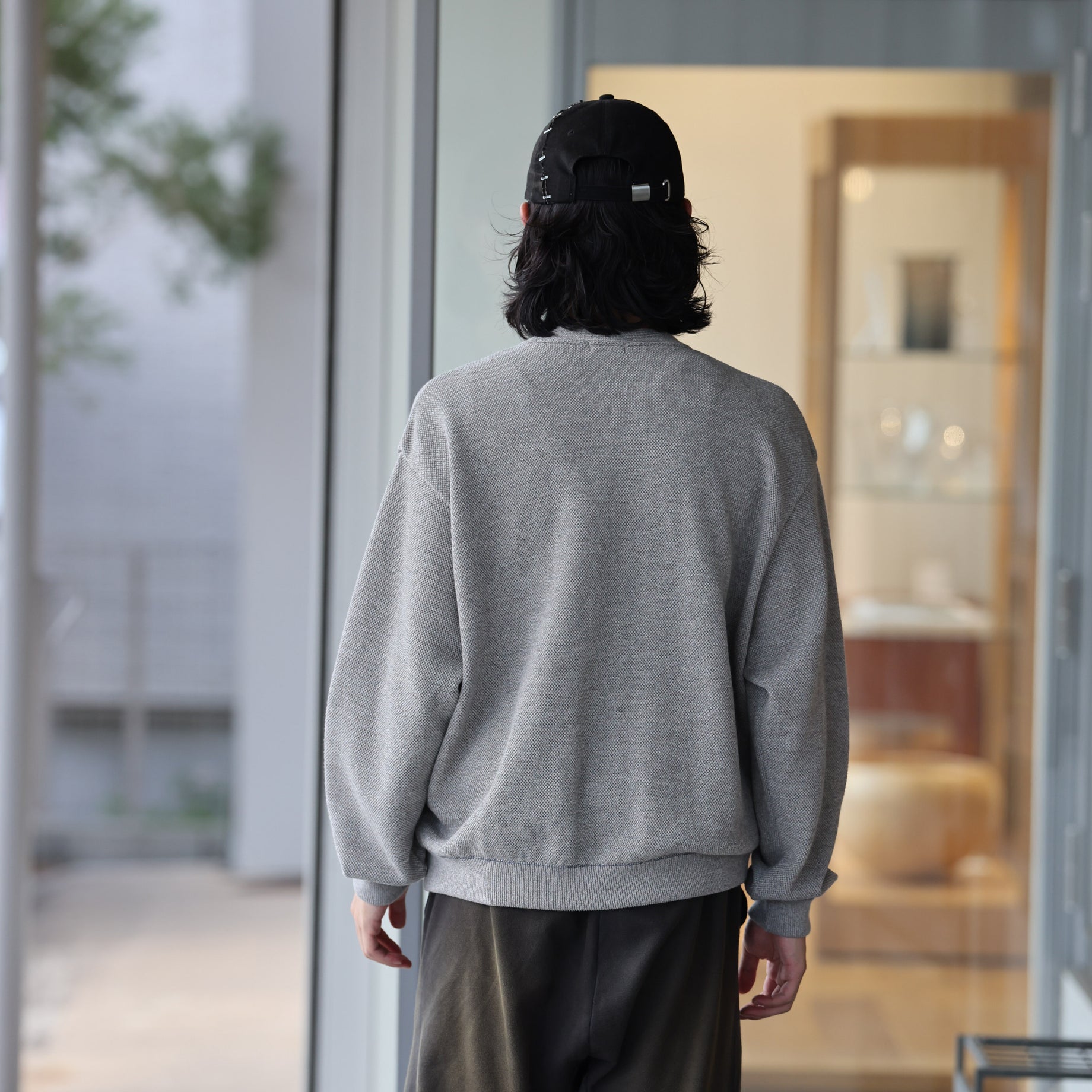 CO/WO MOSS STITCH CD （GRAY）