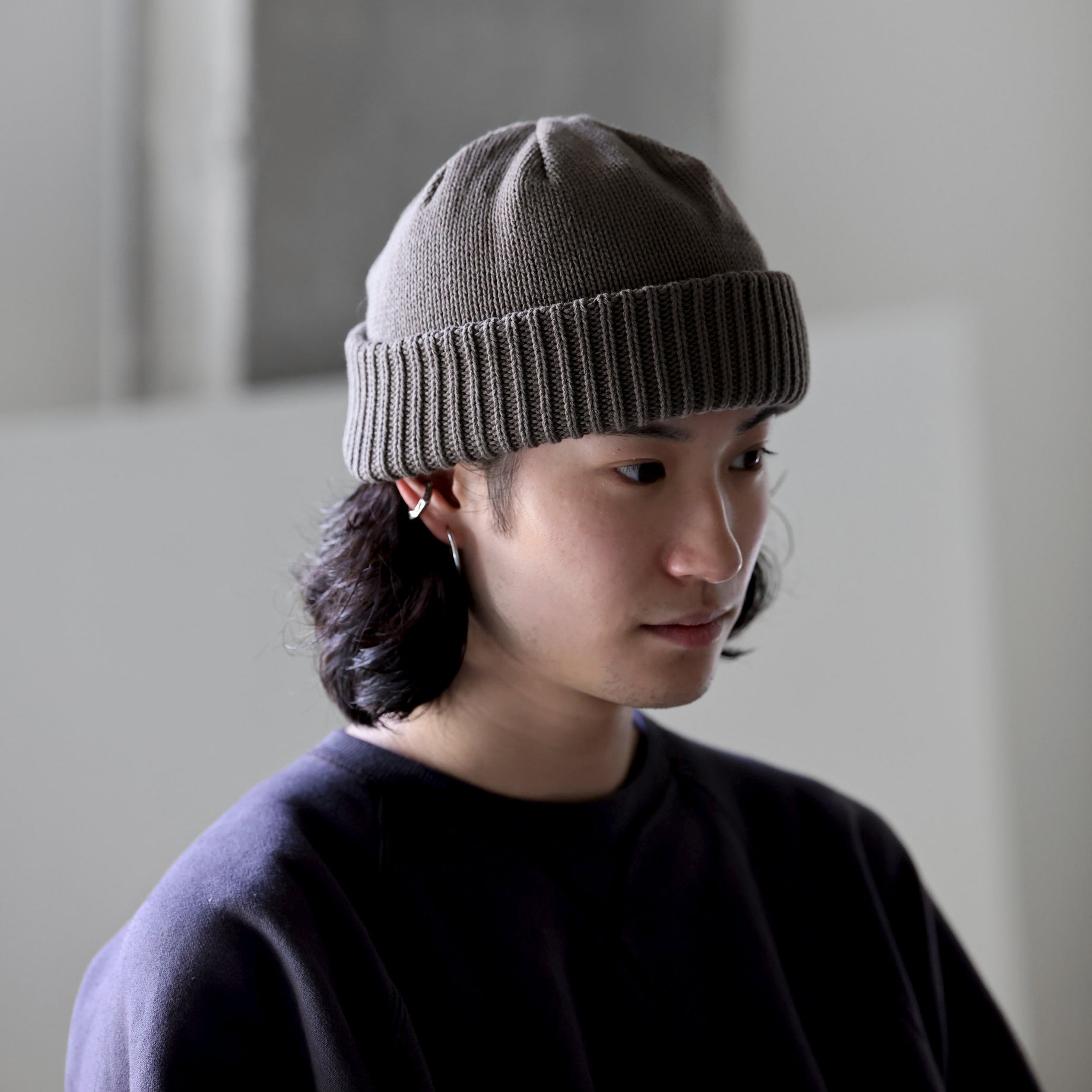 KNIT CAP （KHAKI）