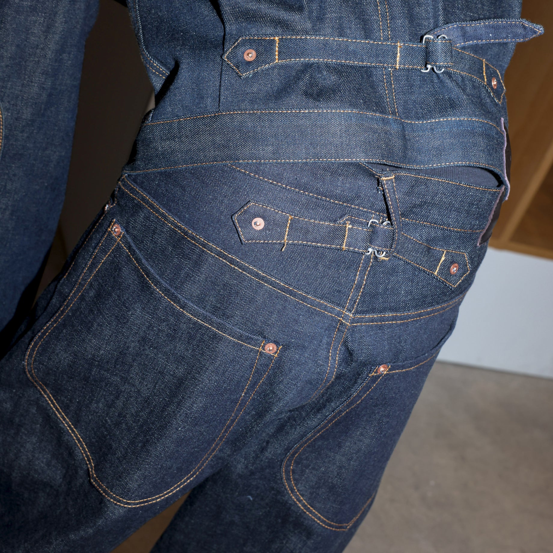 CLASSIC DENIM PANTS（RIGID INDIGO）