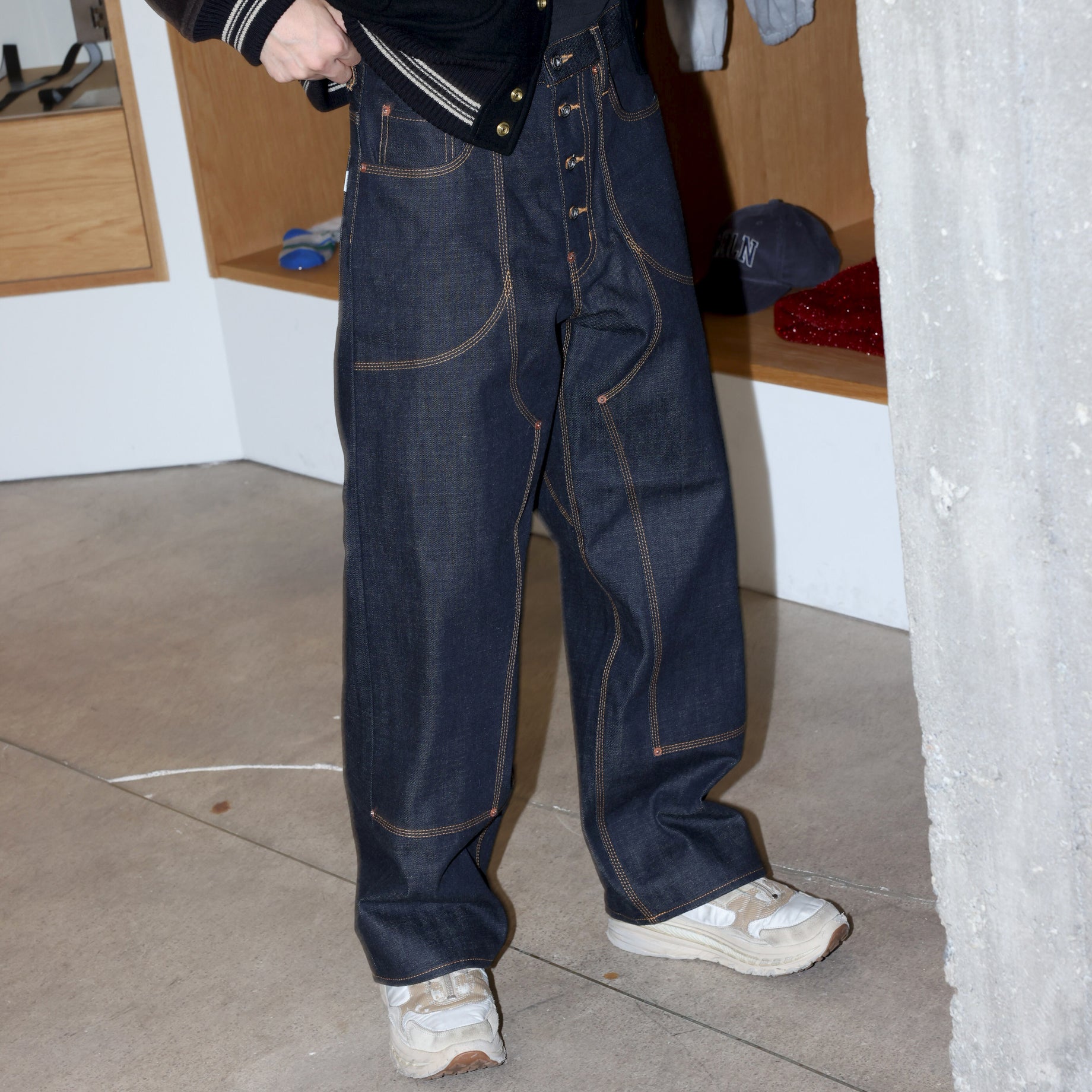 CLASSIC DOUBLE KNEE DENIM PANTS（RIGID INDIGO）