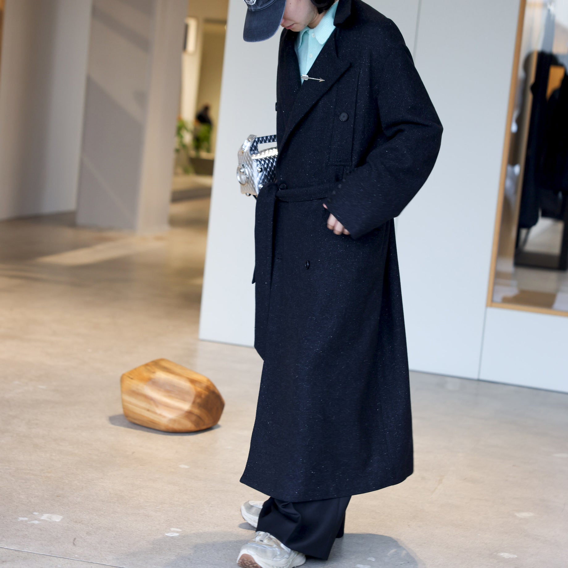 CAPTAIN OVER COAT （BLACK）