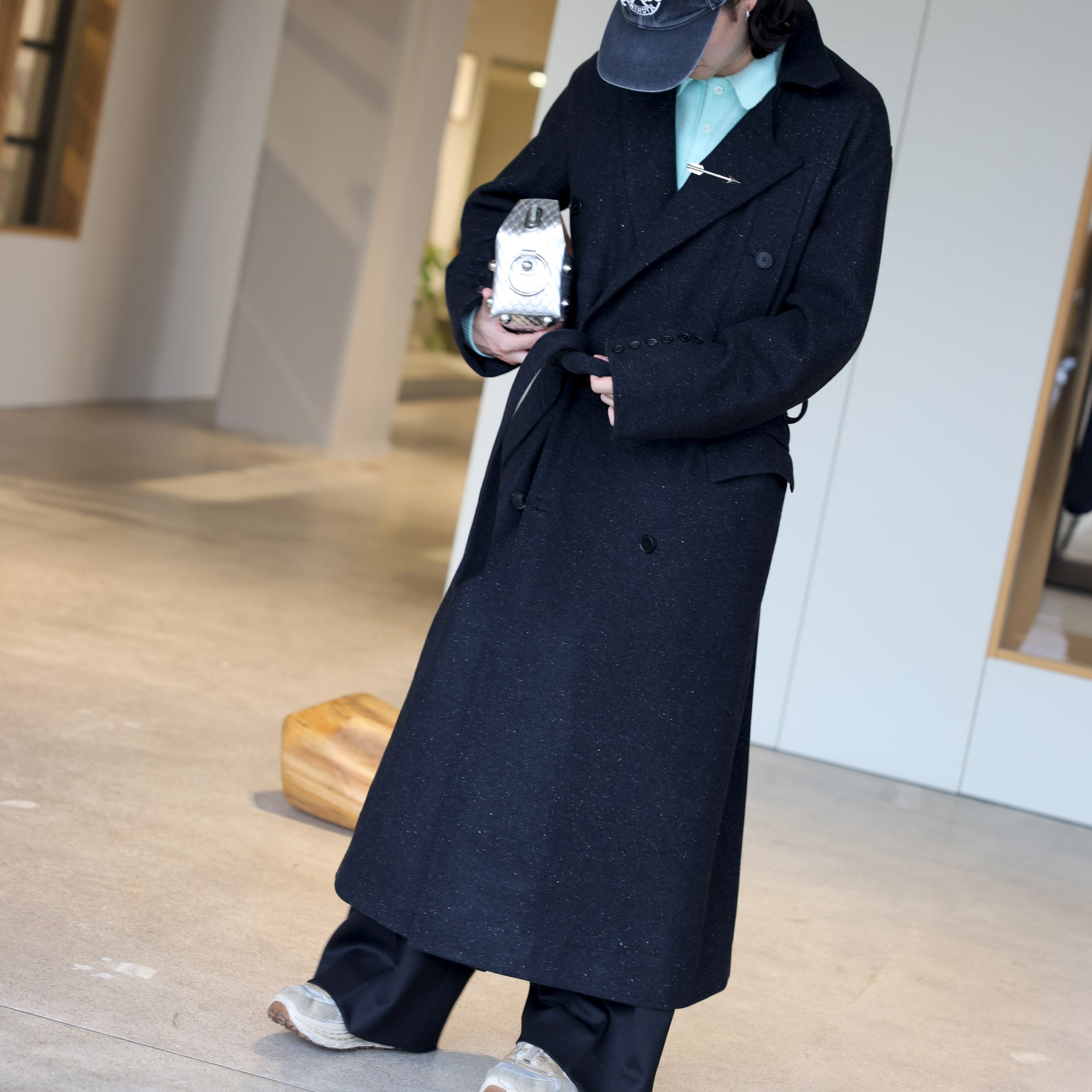 CAPTAIN OVER COAT （BLACK）