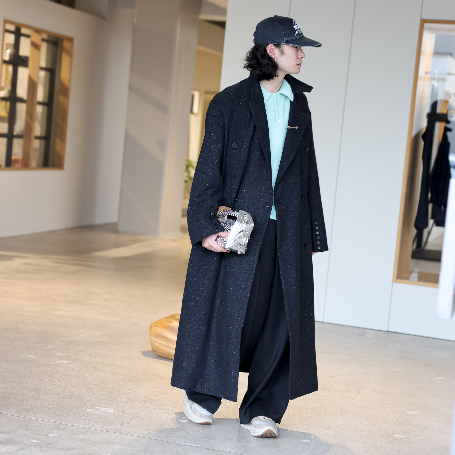 CAPTAIN OVER COAT （BLACK）