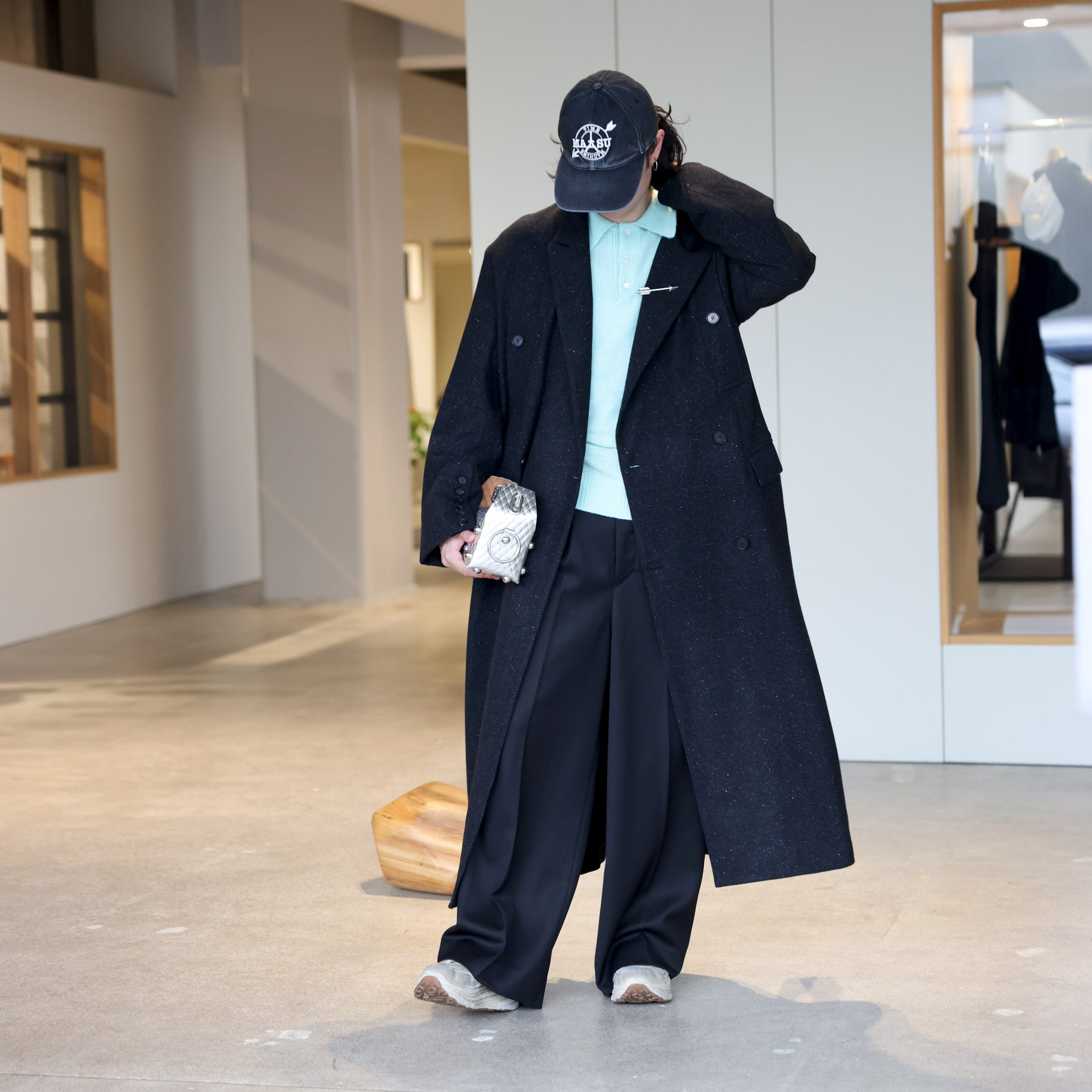 CAPTAIN OVER COAT （BLACK）