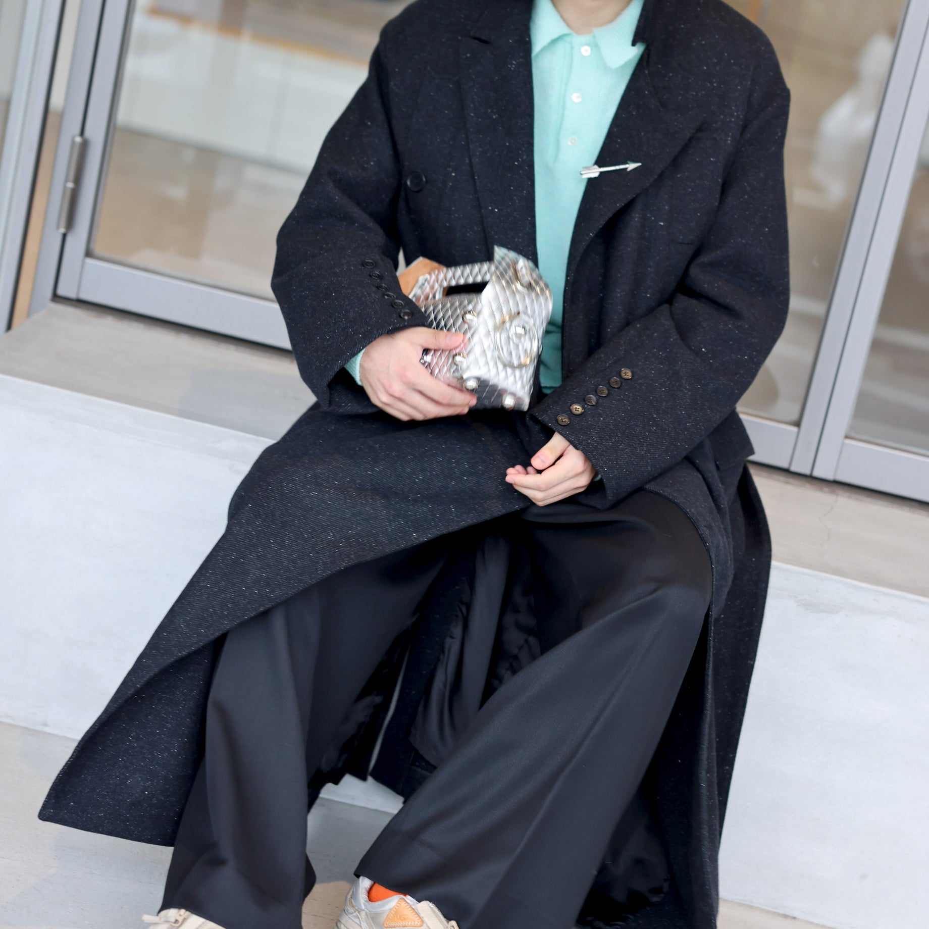 CAPTAIN OVER COAT （BLACK）