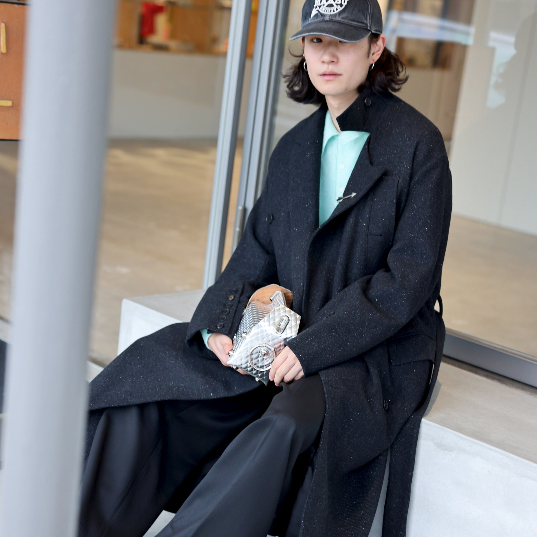 CAPTAIN OVER COAT （BLACK）
