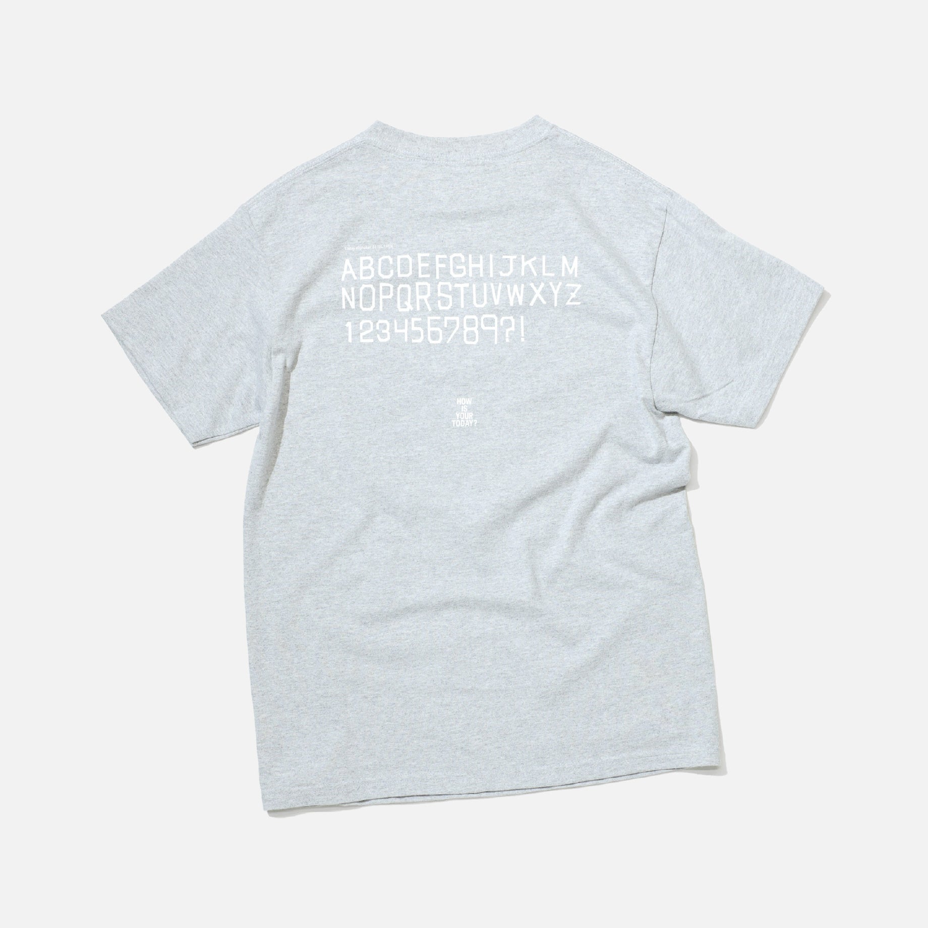 “TOMORROW” SS TEE（GRAY）