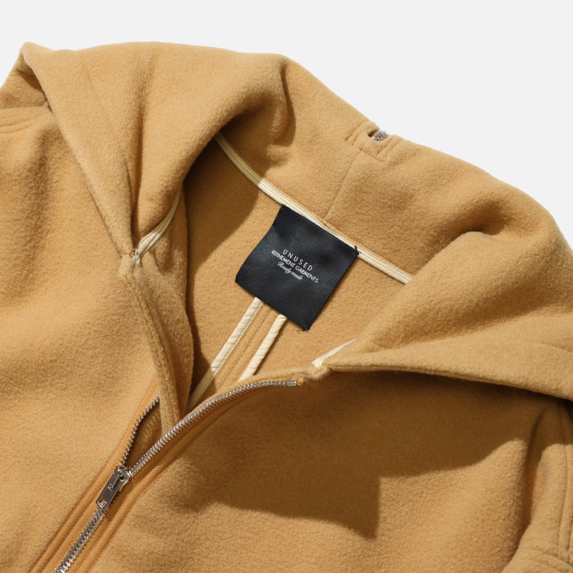 DUFFLE ZIP COAT（BEIGE）