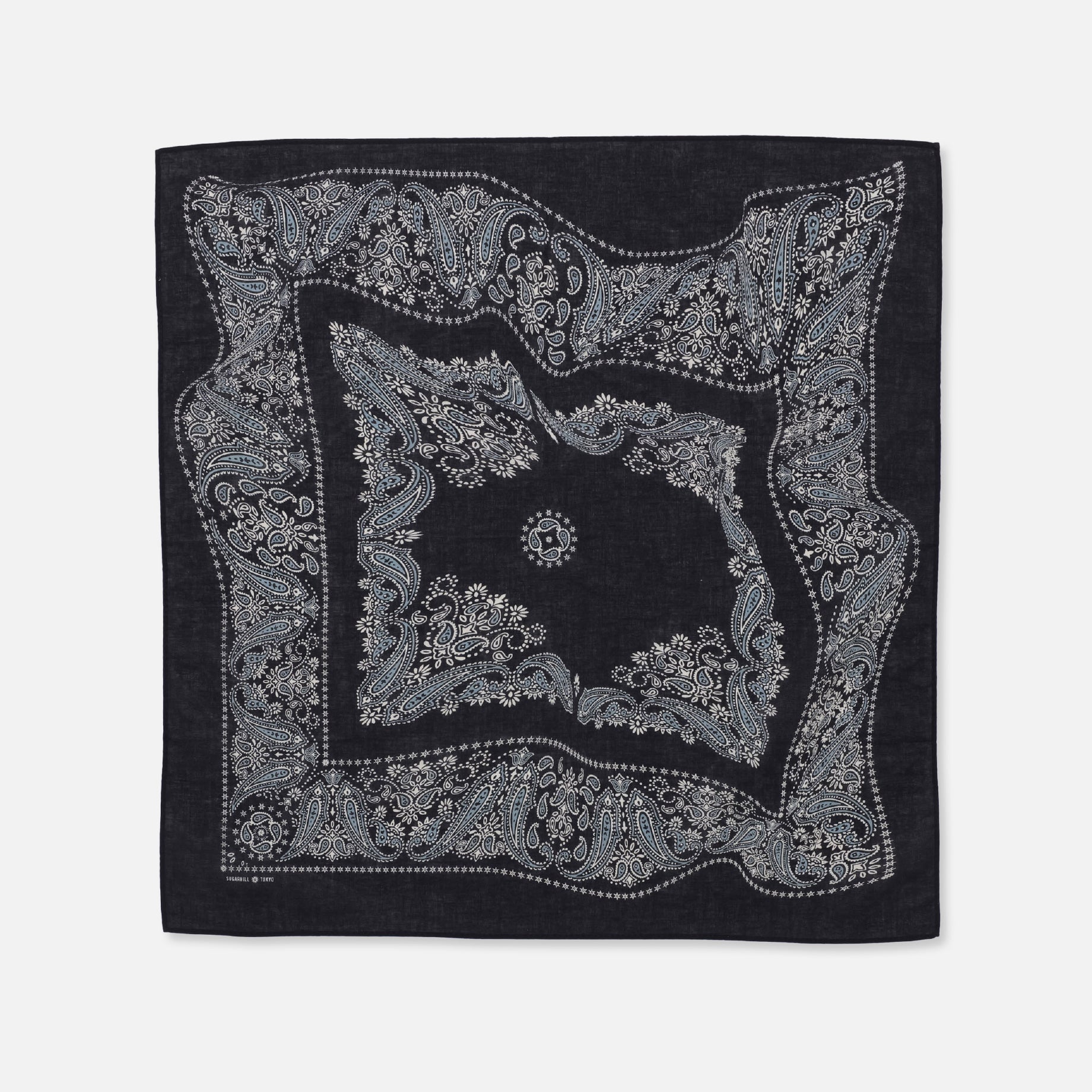 STAGGER BANDANA（BLACK×MINT）