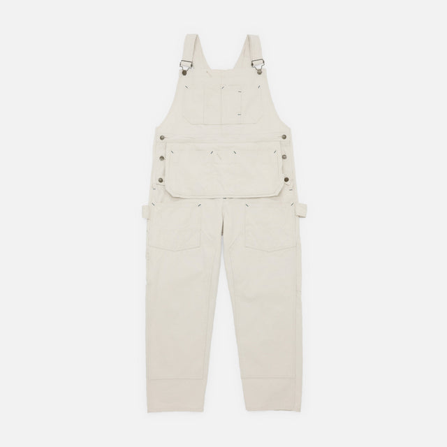 OVERALLS - 10OZ COTTON CANVAS（OFF WHITE）
